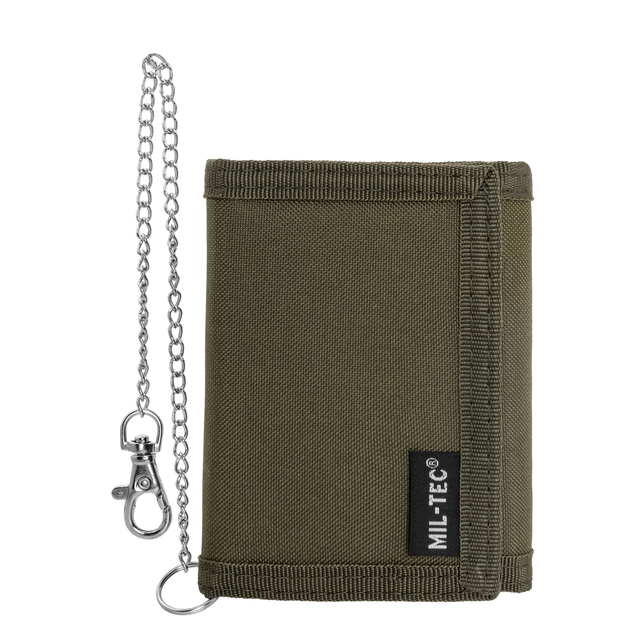 Portafoglio Mil-Tec con catenina - Olive