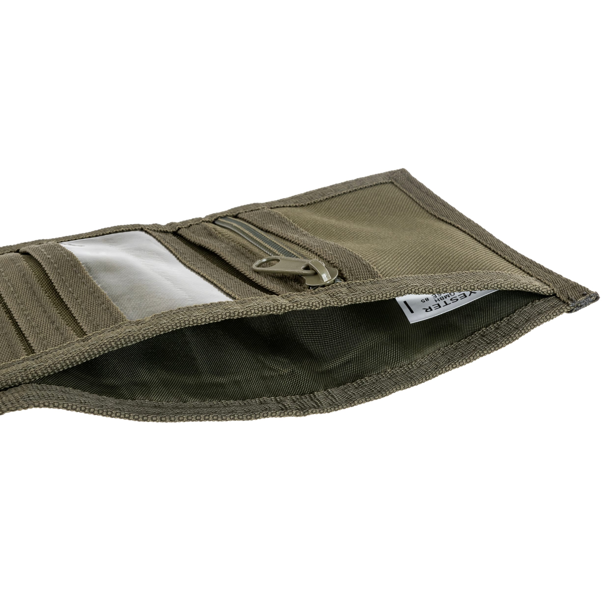 Portafoglio Mil-Tec con catenina - Olive