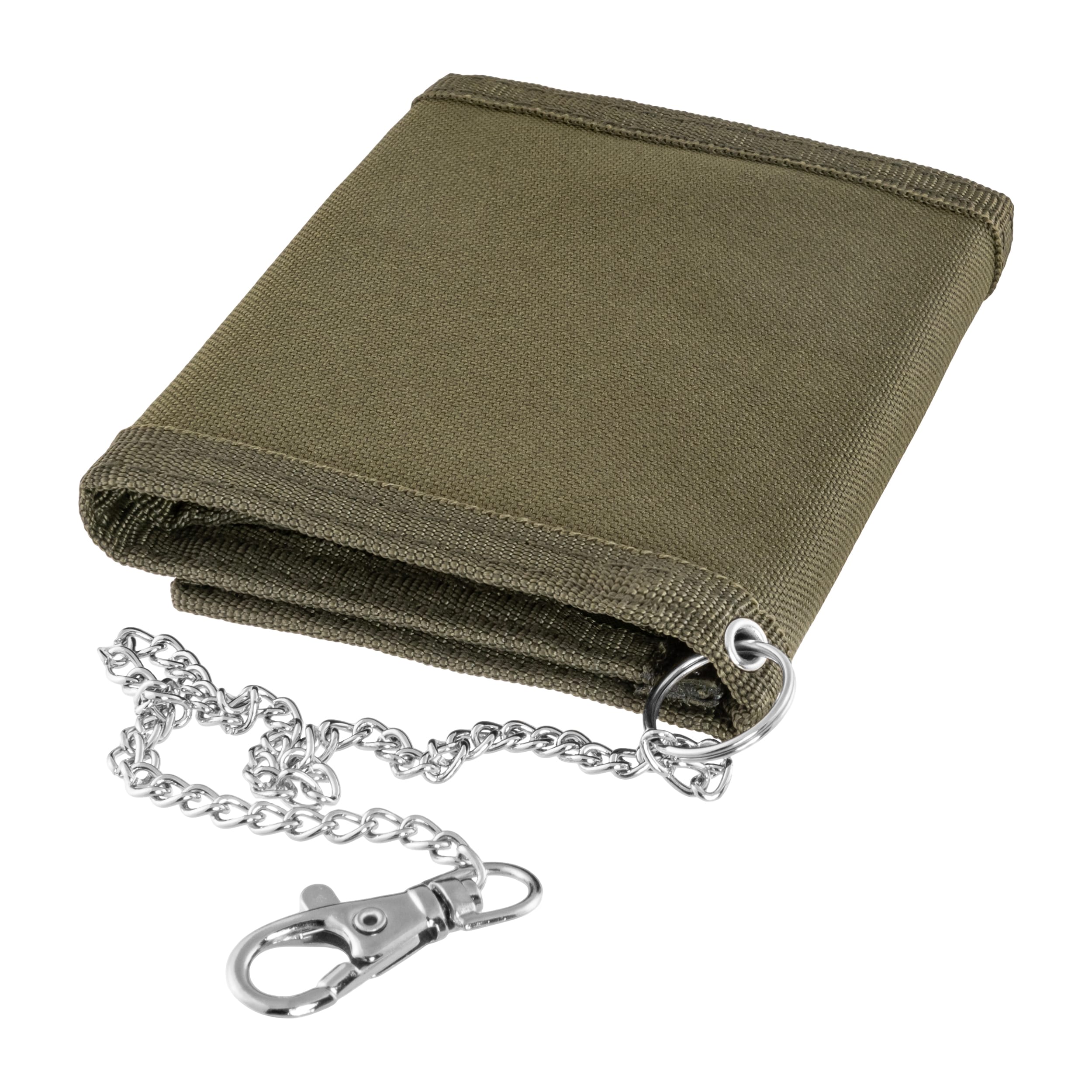 Portafoglio Mil-Tec con catenina - Olive
