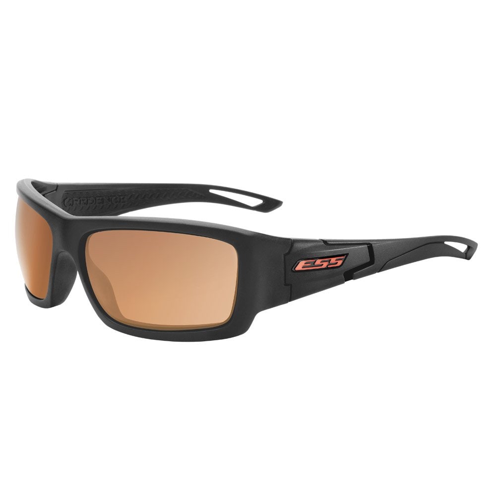 Occhiali tattici ESS Credence Black Frame Mirrored Copper Lenses