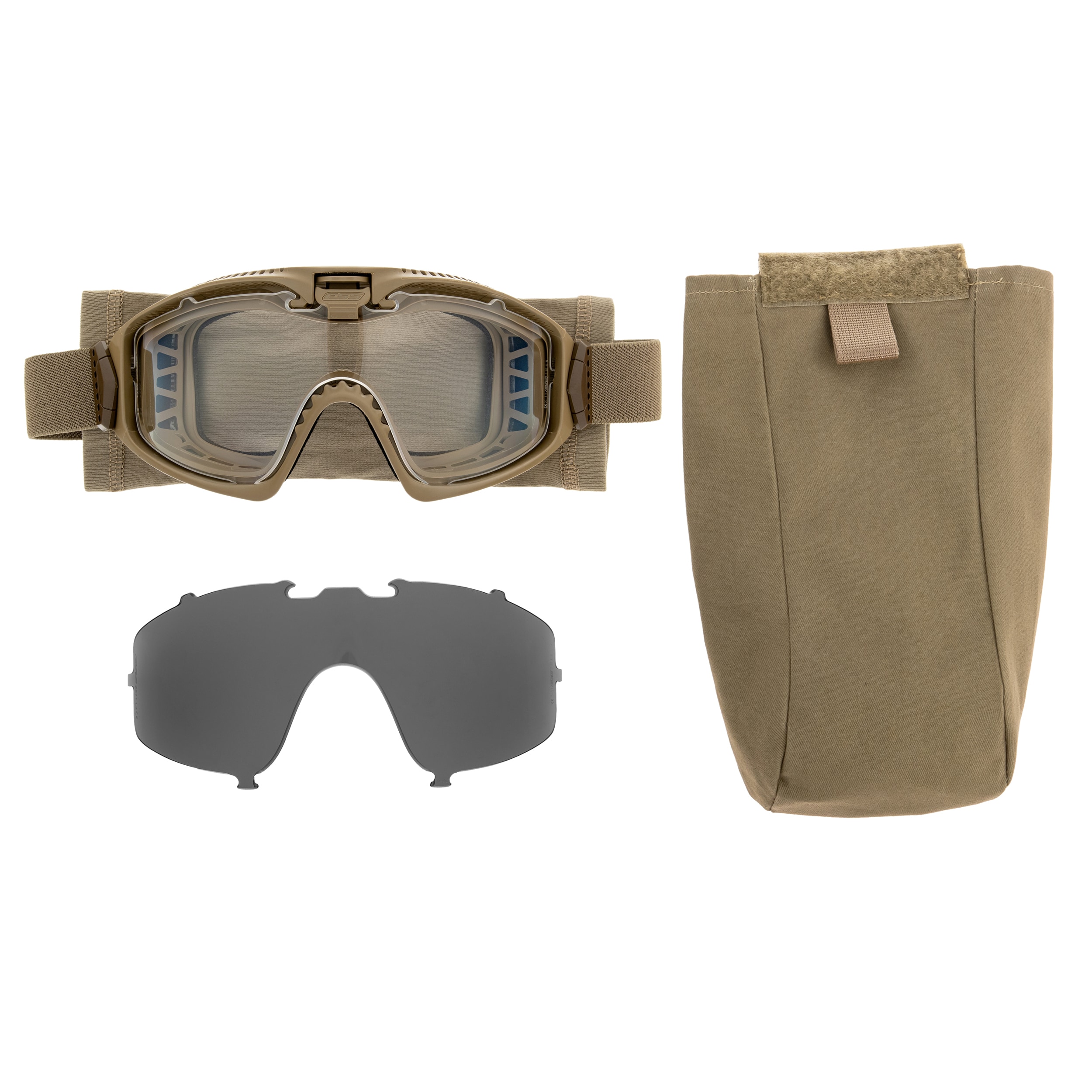 Occhiali tattici ESS Influx AVS Goggle - Terrain Tan