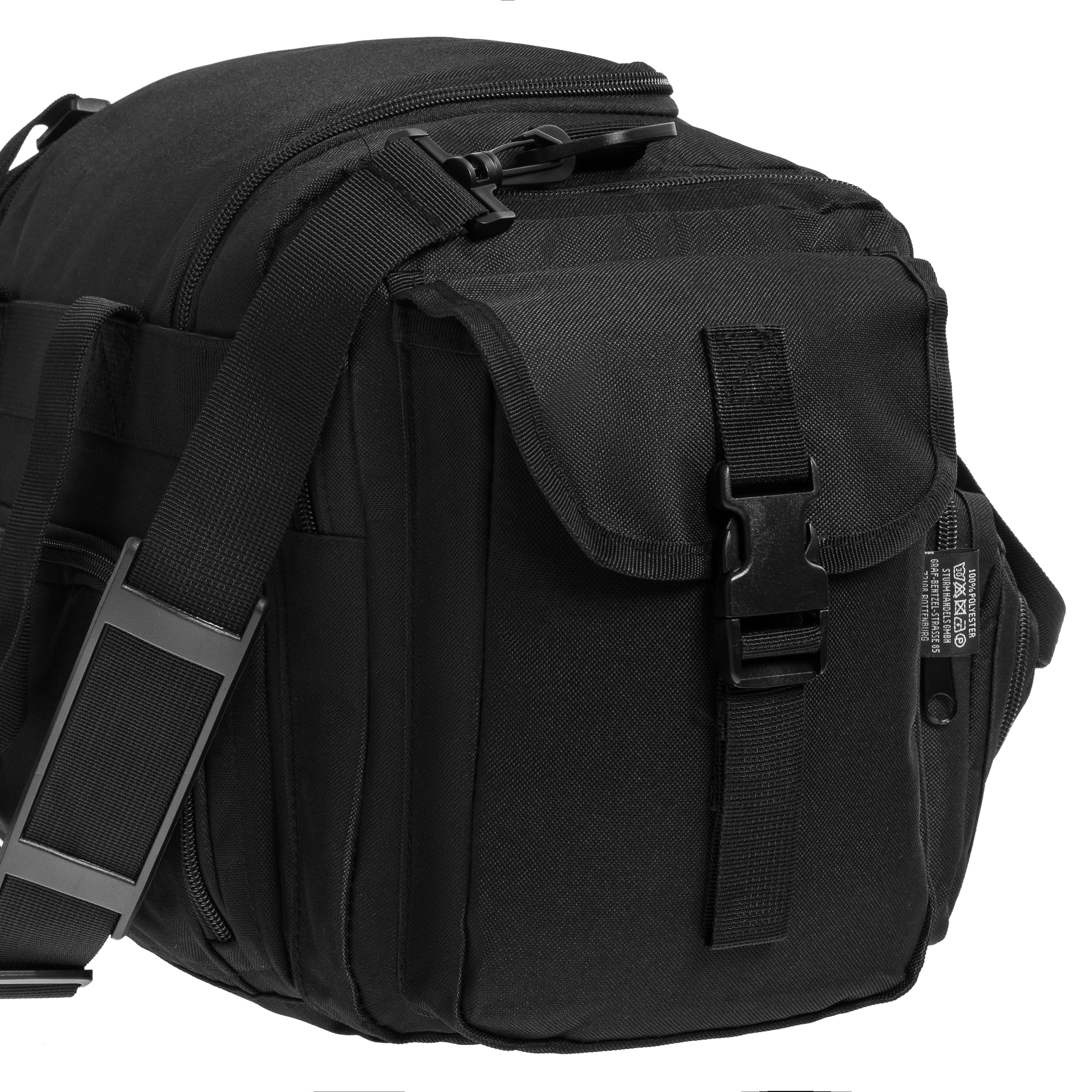 Borsa Mil-Tec K-10 Combat Bag - Nero 16230202
