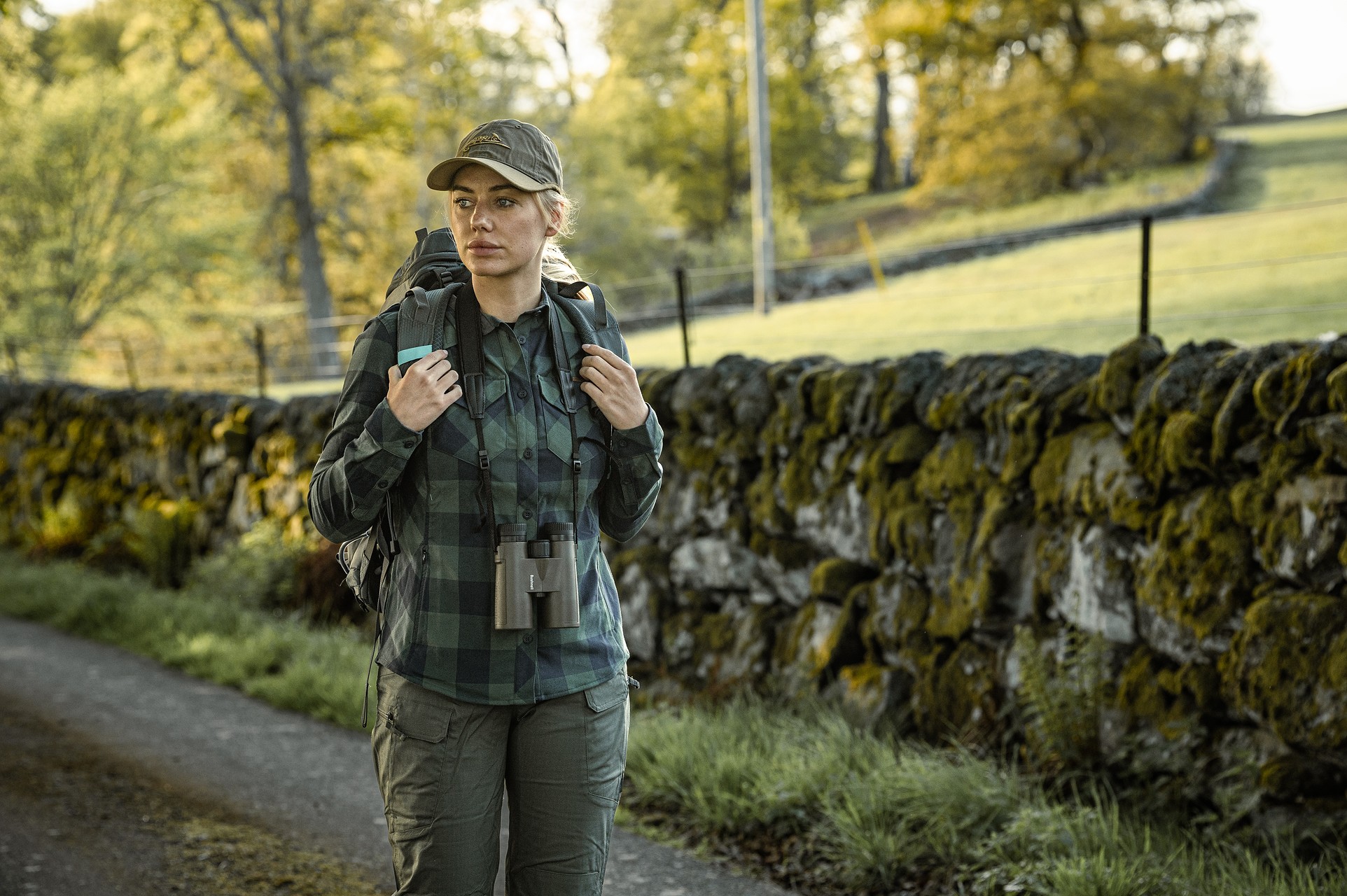 Camicia donna Helikon-Tex Marigold - Moss Green Checkered
