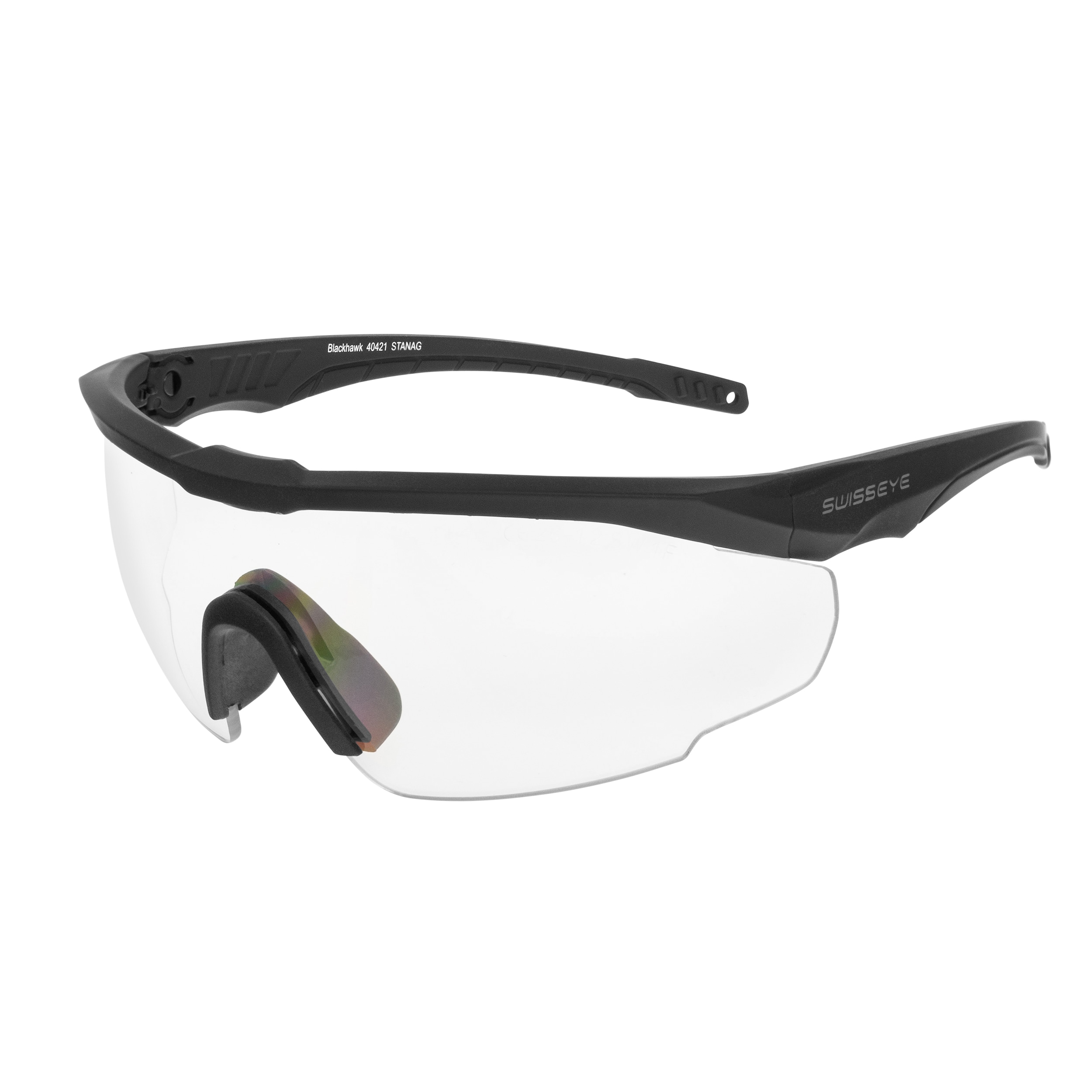 Occhiali tattici SwissEye Blackhawk - Nero