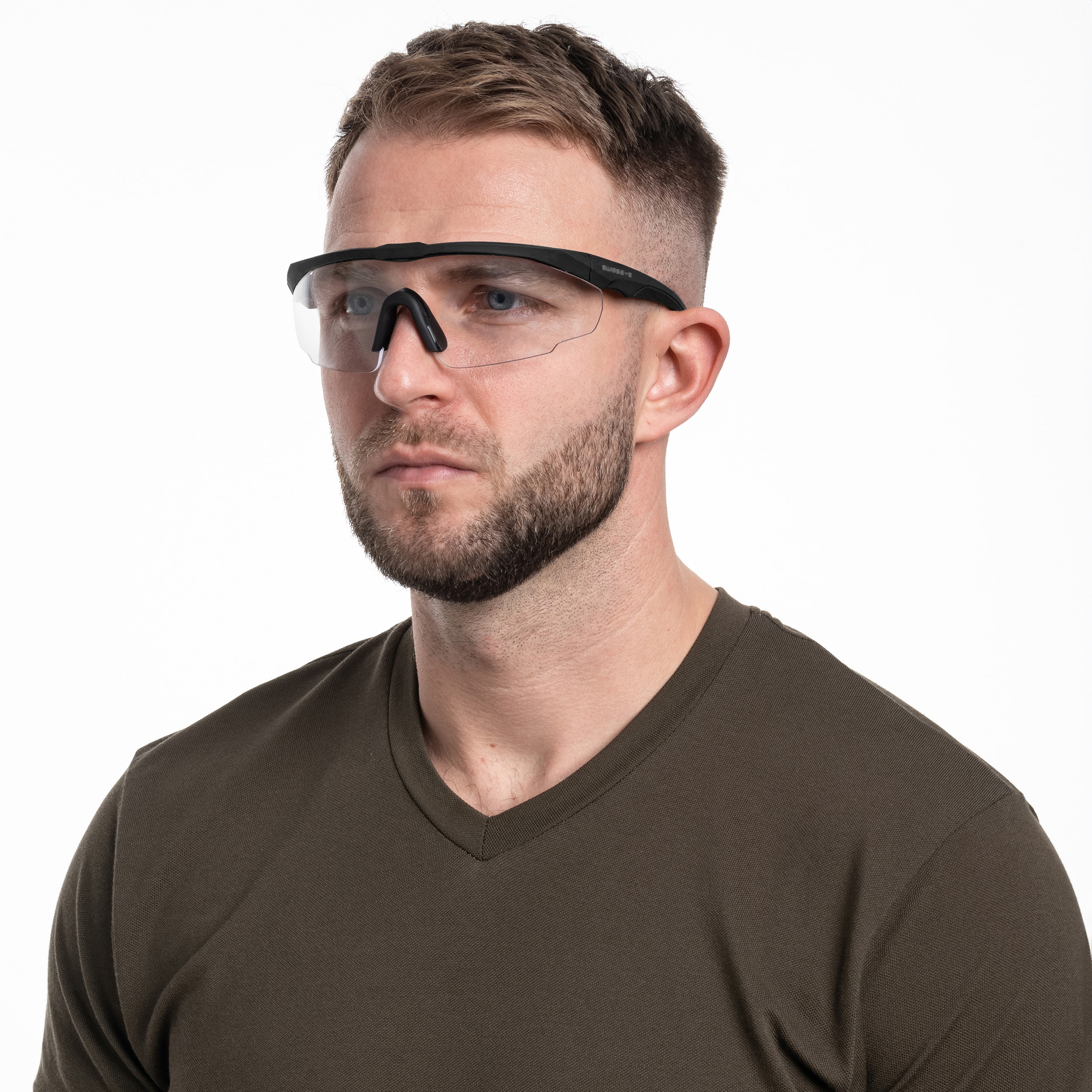 Occhiali tattici SwissEye Blackhawk - Nero