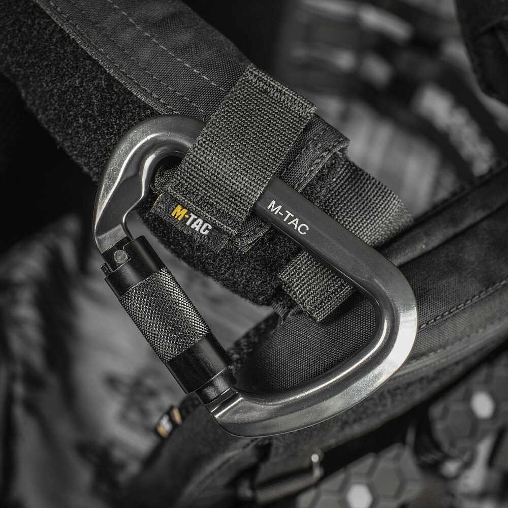 Moschettone M-Tac Key-Lock - Black