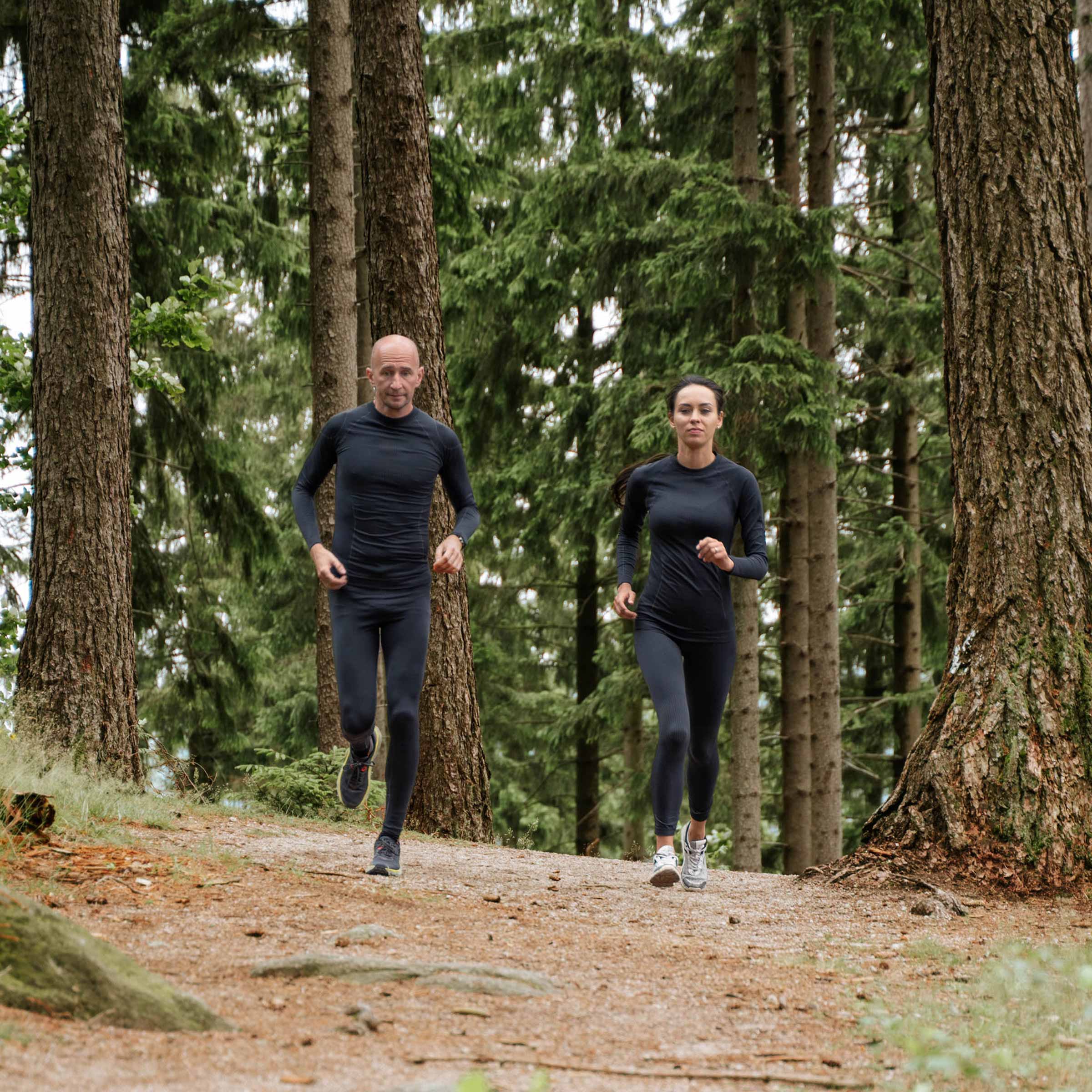Leggings termici da donna Fjord Nansen Riffe - Rocky Grey