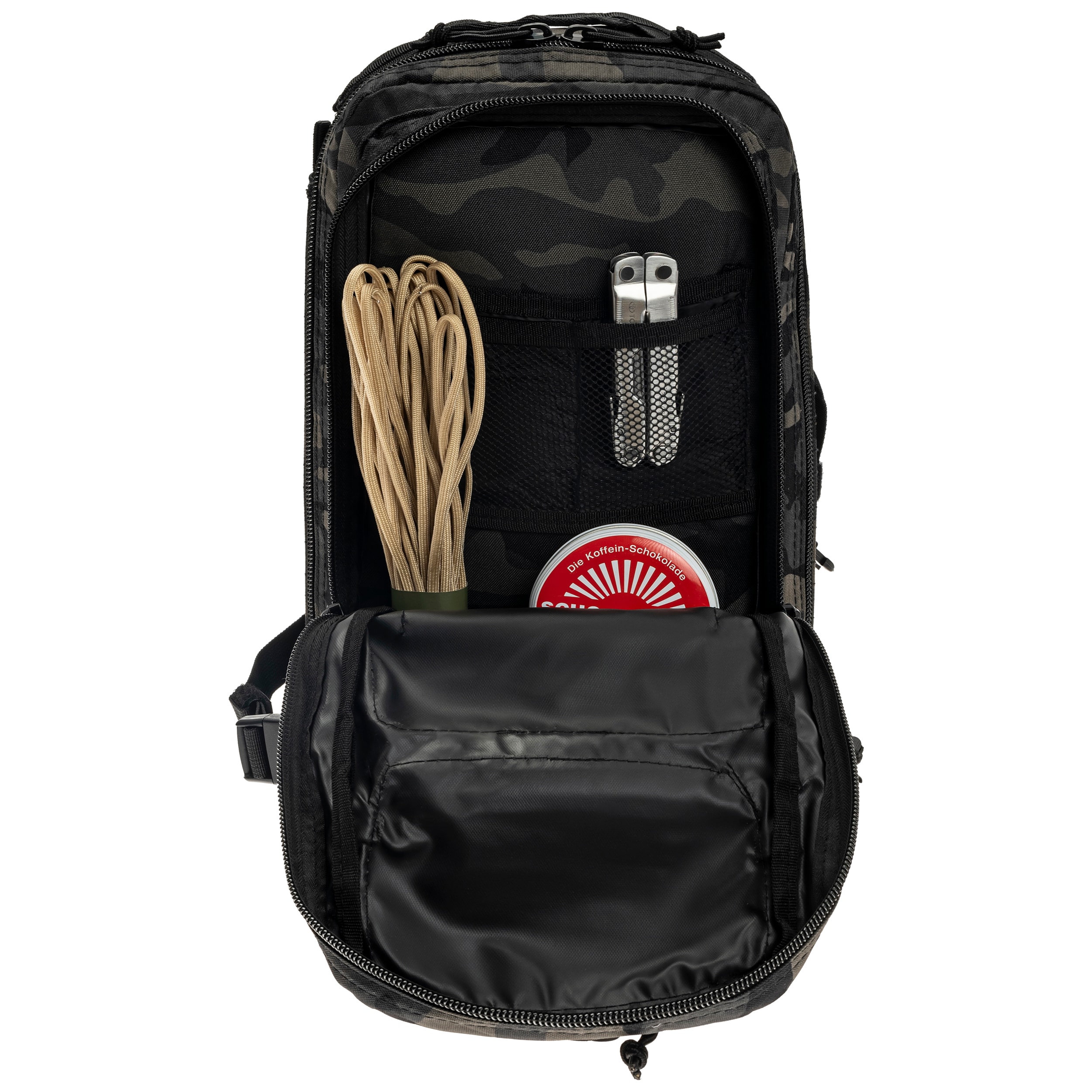 Zaino Mil-Tec Assault Pack Laser Cut Small 20 l - Dark Camo