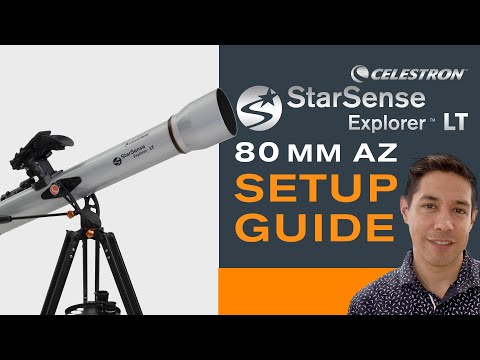 Telescopio Celestron StarSense Explorer LT 80AZ
