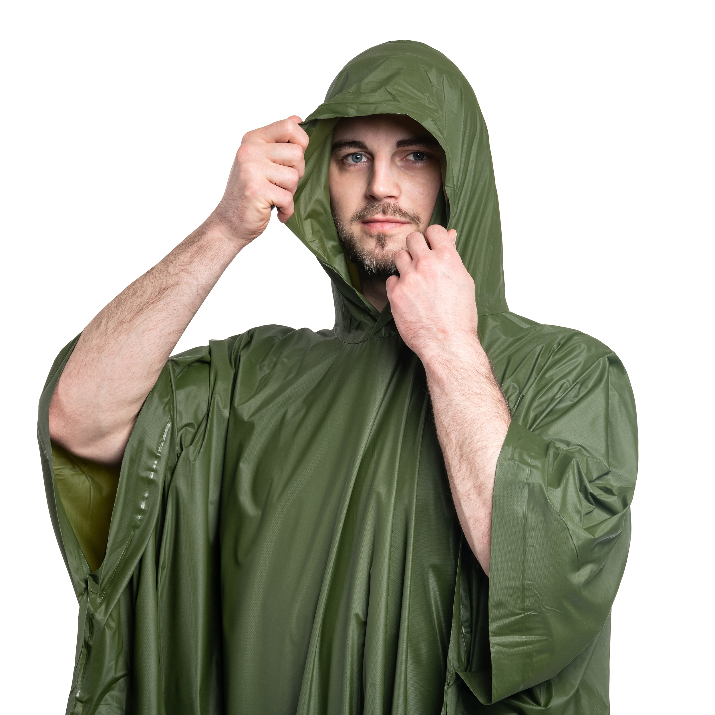 Poncho Mil-Tec PVC - Olive