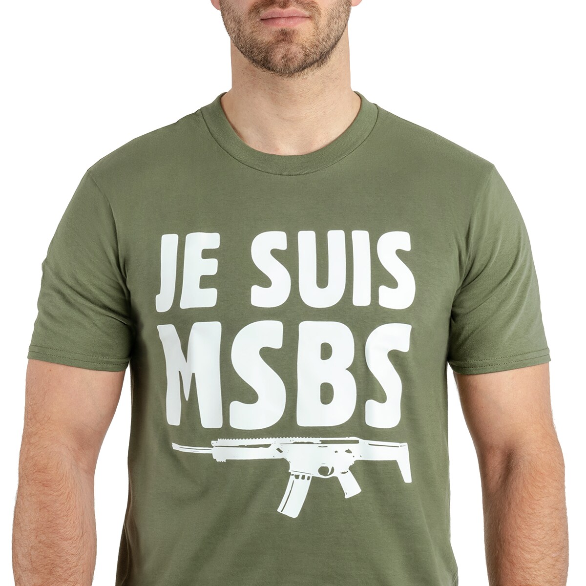 T-shirt Kałdun Je Suis MSBS Grot - Verde