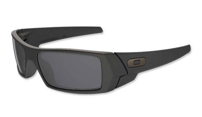 Occhiali da sole Oakley SI Gascan - Matte Black - Grey Polarized