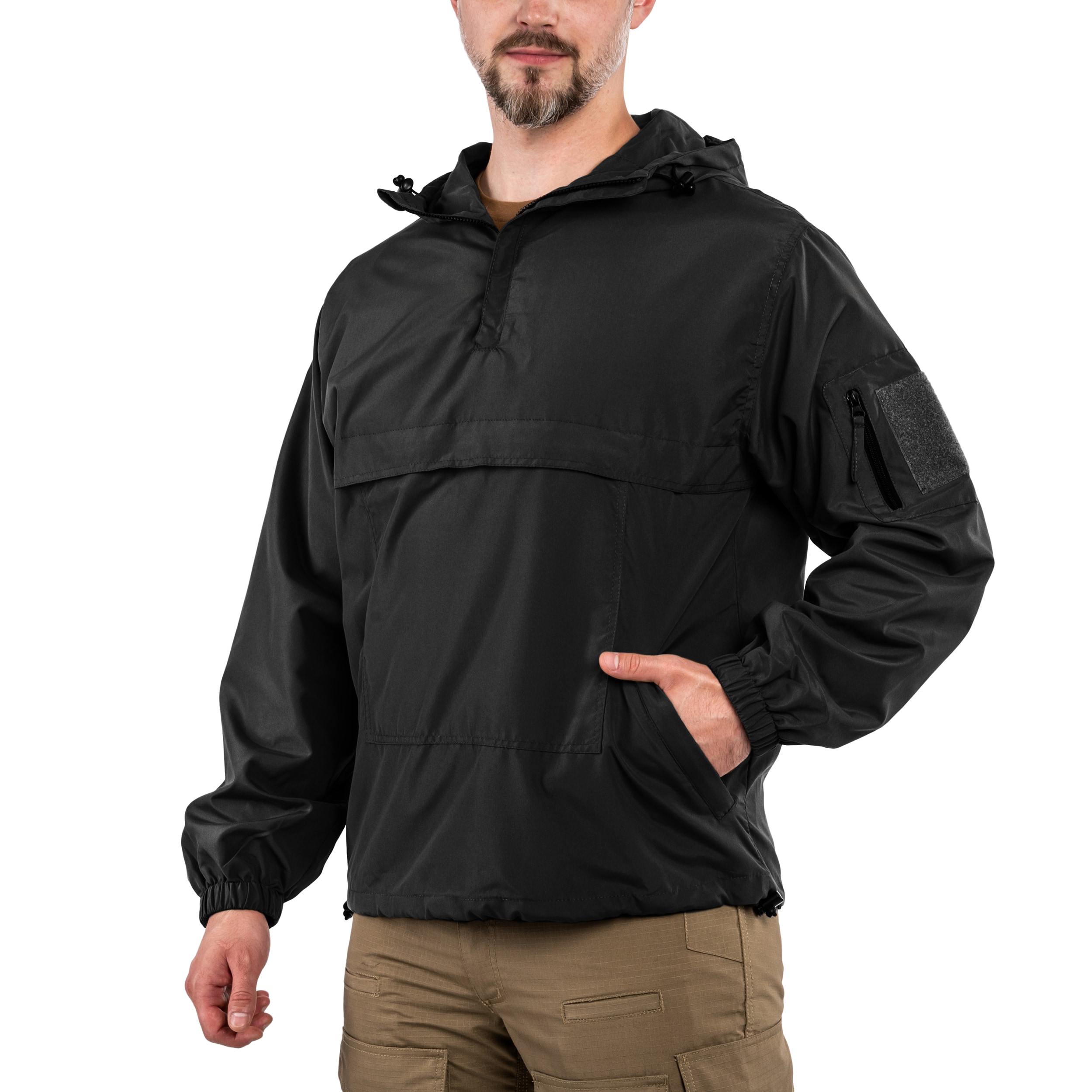 Giacca Anorak Combat Mil-Tec Summer - Black