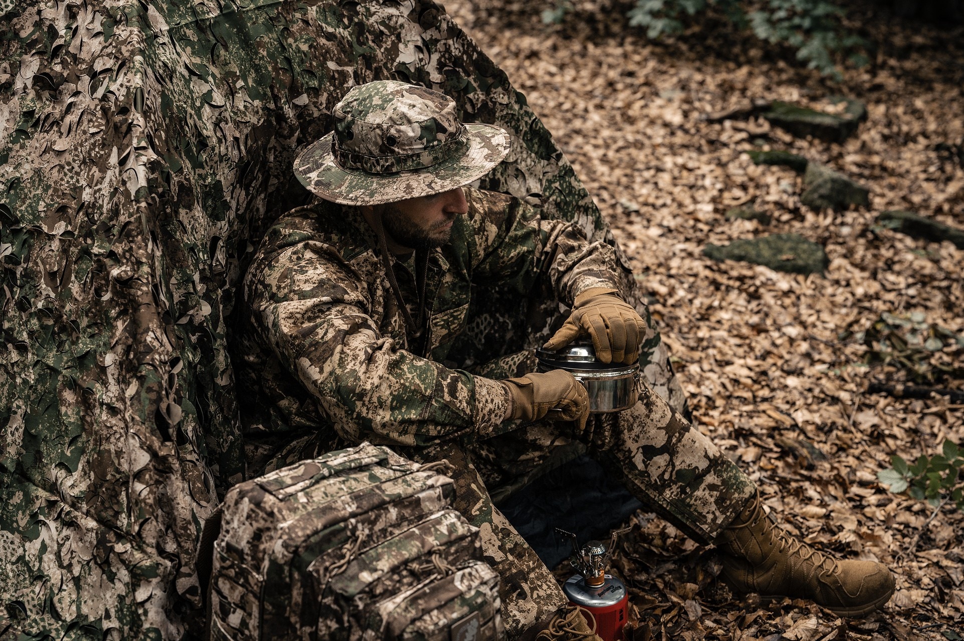 Guanti Mil-Tec Assault - Coyote