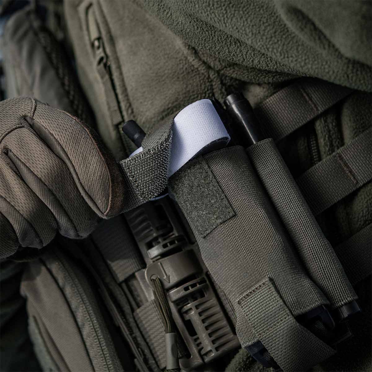 Tasca M-Tac per laccio emostatico MOLLE Gen. III - Ranger Green