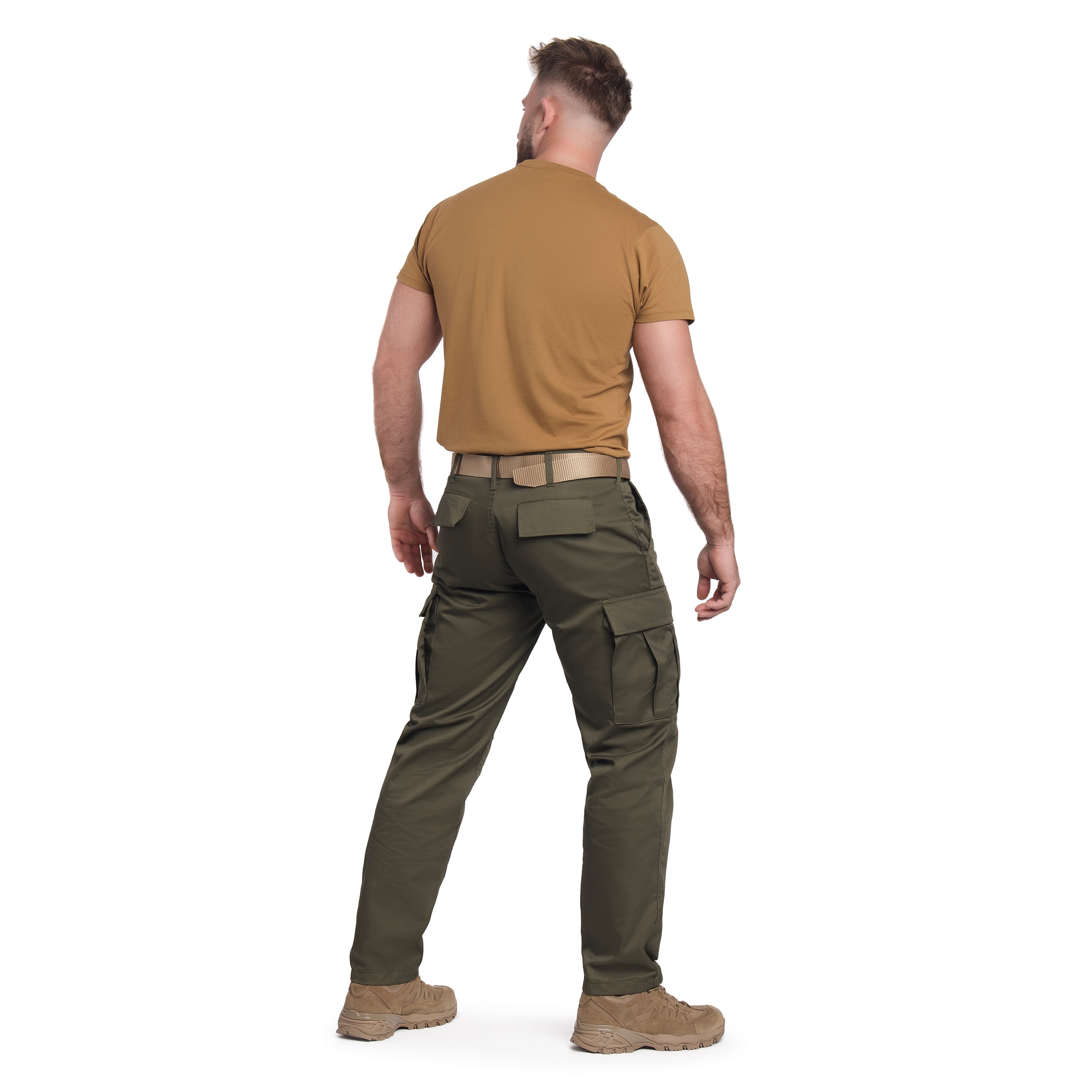 Pantaloni militari Mil-Tec US Ranger BDU Straight Cut - Olive