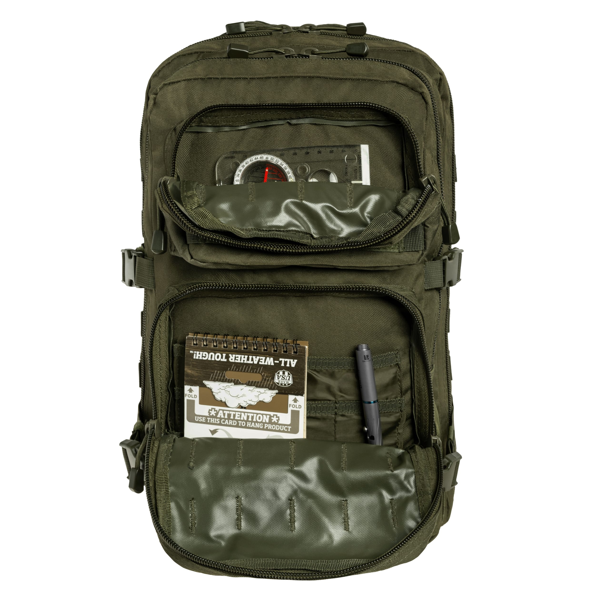 Zaino Mil-Tec Assault Pack Large 36 l - Olive