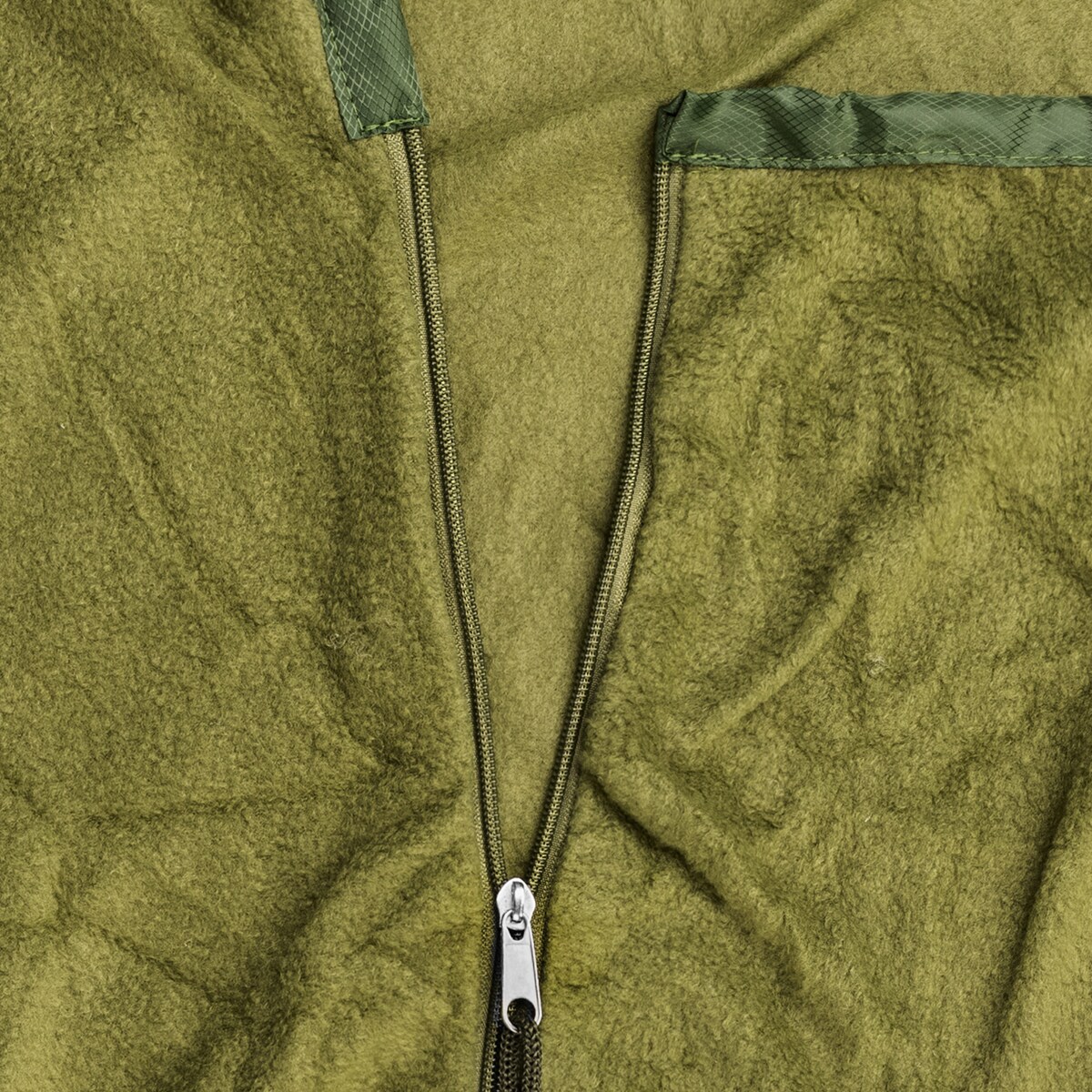 Sacco a pelo in pile Mil-Tec - Olive
