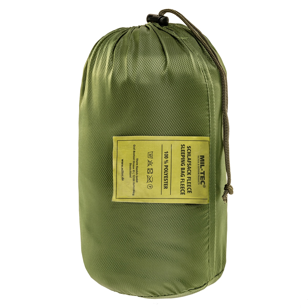Sacco a pelo in pile Mil-Tec - Olive