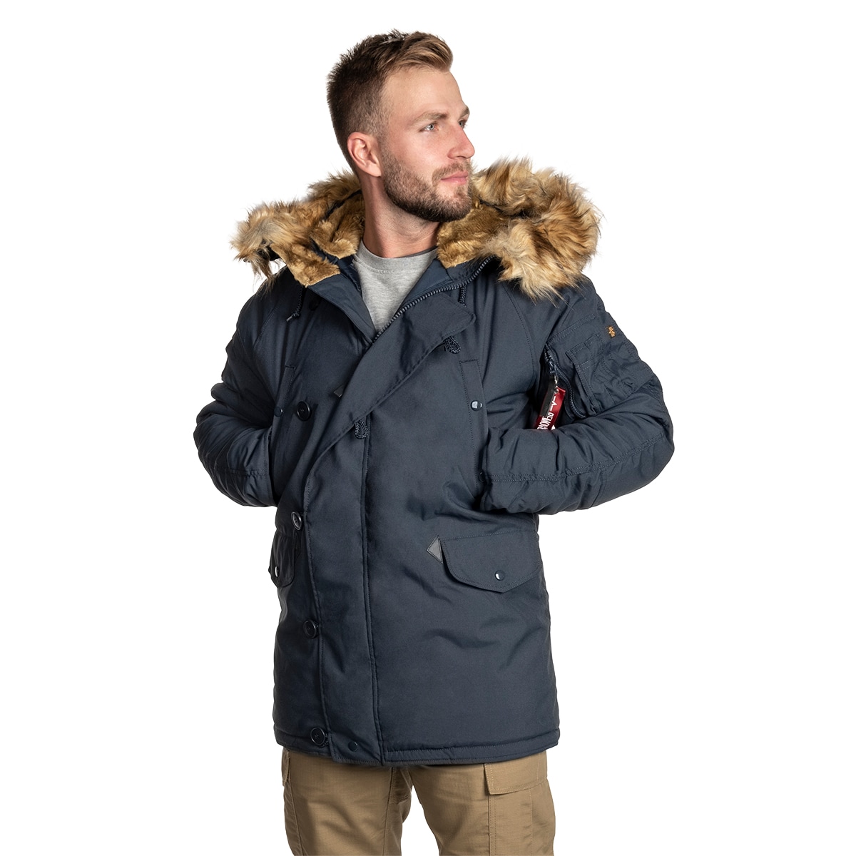 Giacca Alpha Industries Explorer - Replica Blue