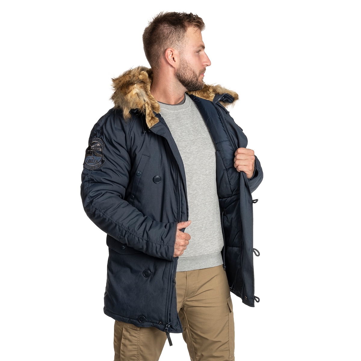 Giacca Alpha Industries Explorer - Replica Blue