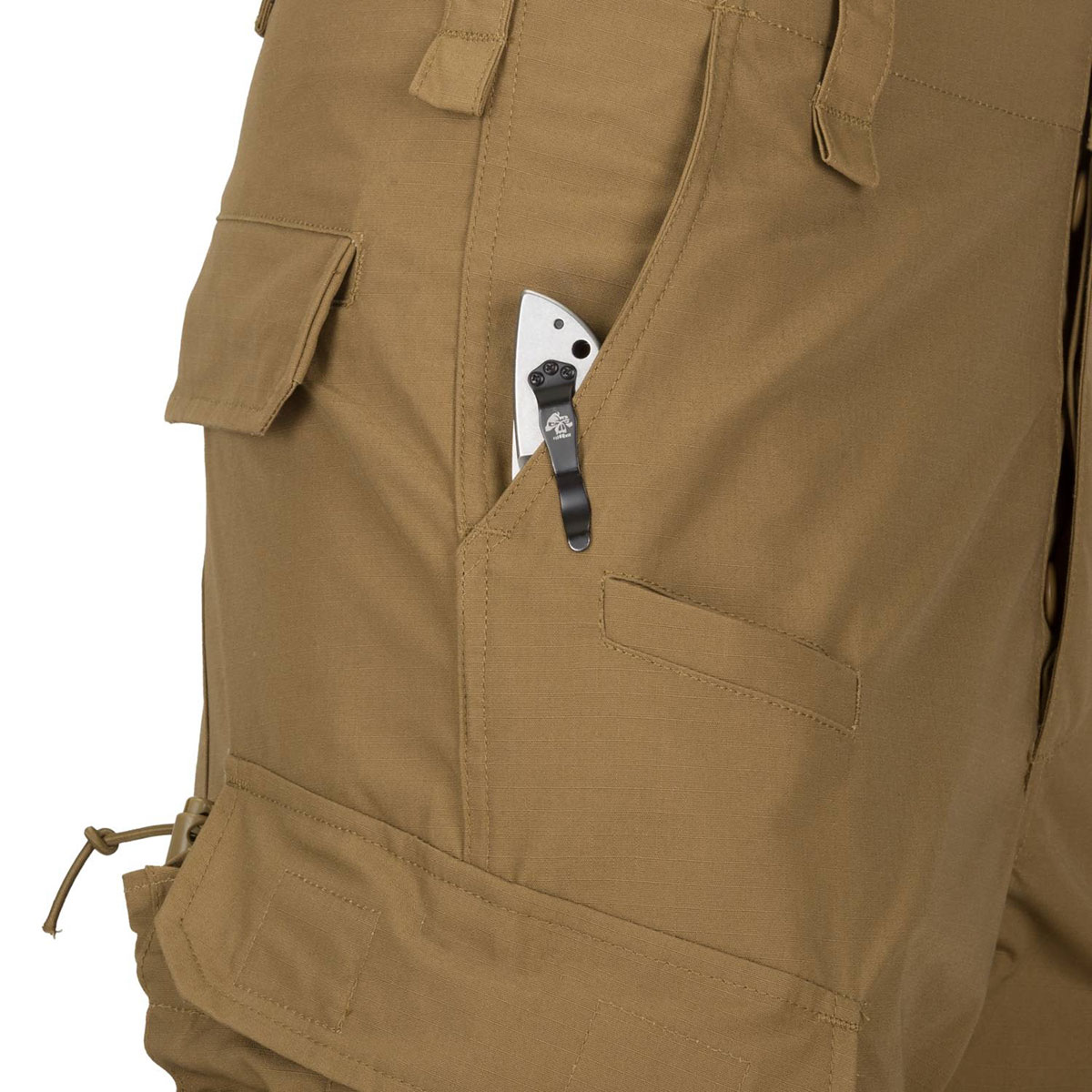 Pantaloni Helikon-Tex CPU PolyCotton Rip-Stop - Coyote