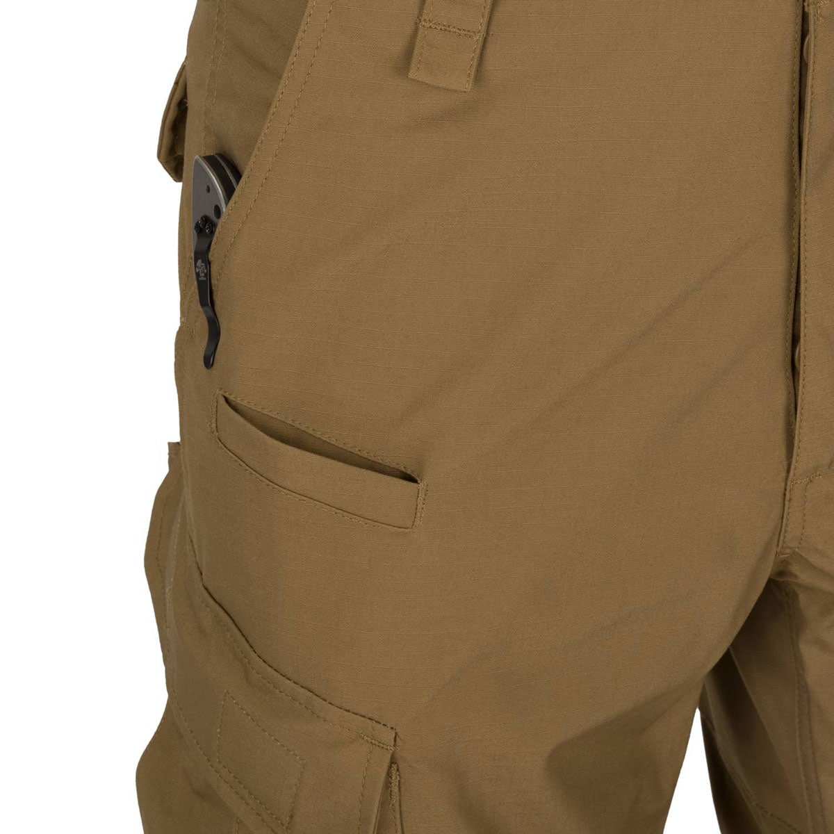 Pantaloni Helikon-Tex CPU PolyCotton Rip-Stop - Coyote