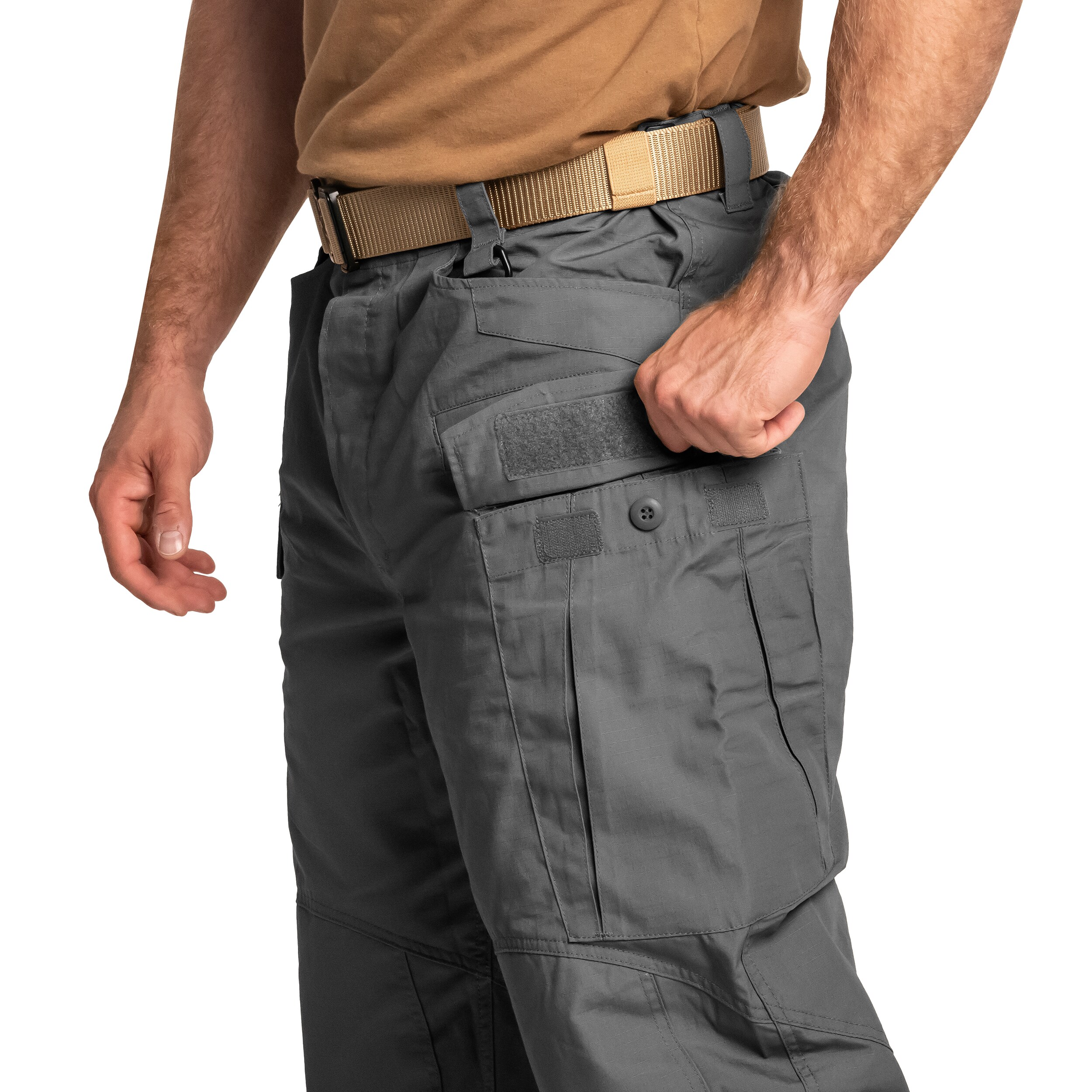 Pantaloni militari Helikon-Tex SFU Next PolyCotton Rip-Stop - Shadow Grey