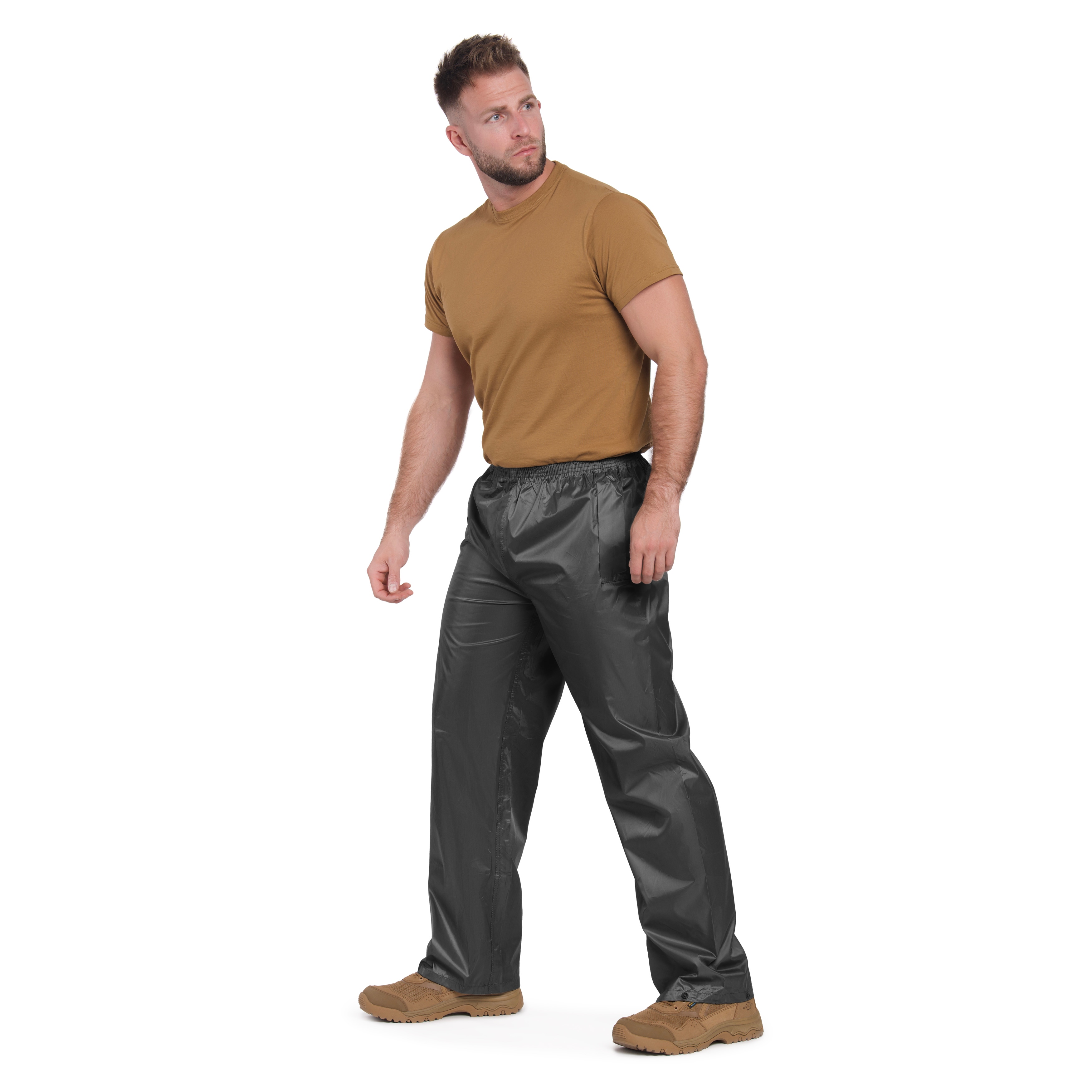 Completo antipioggia Mil-Tec giacca+pantaloni - Black