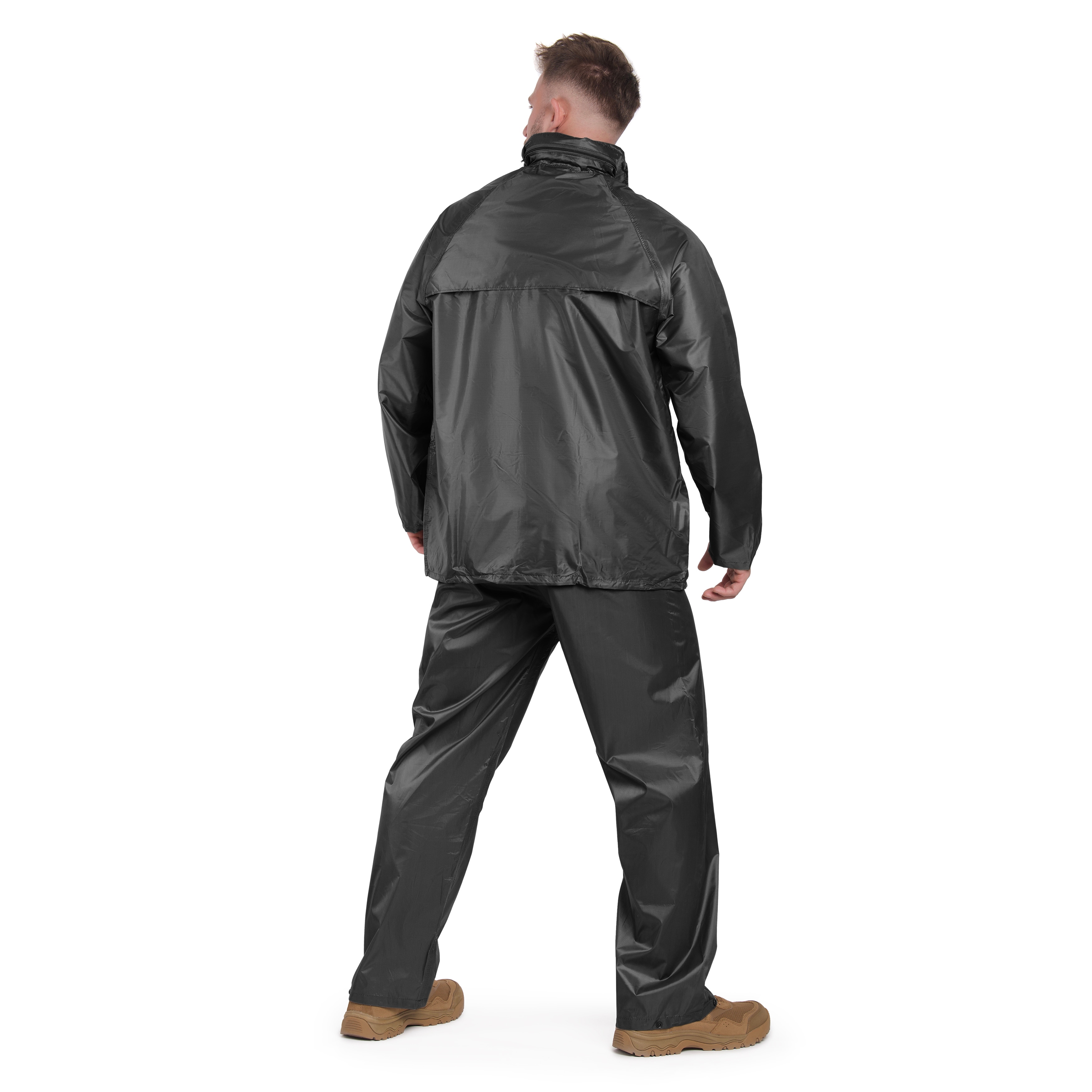 Completo antipioggia Mil-Tec giacca+pantaloni - Black