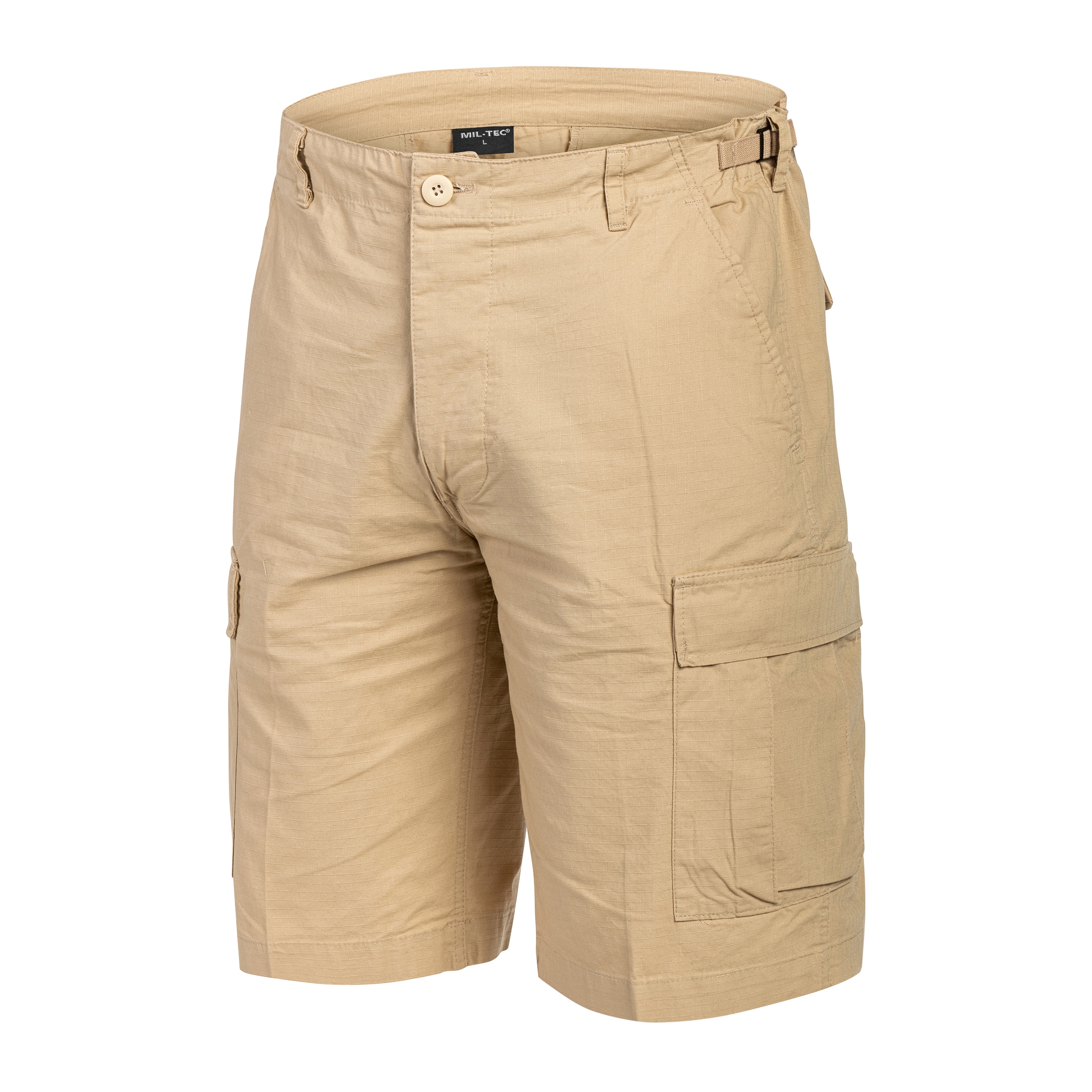 Shorts Mil-Tec Bermuda Rip-Stop - Khaki