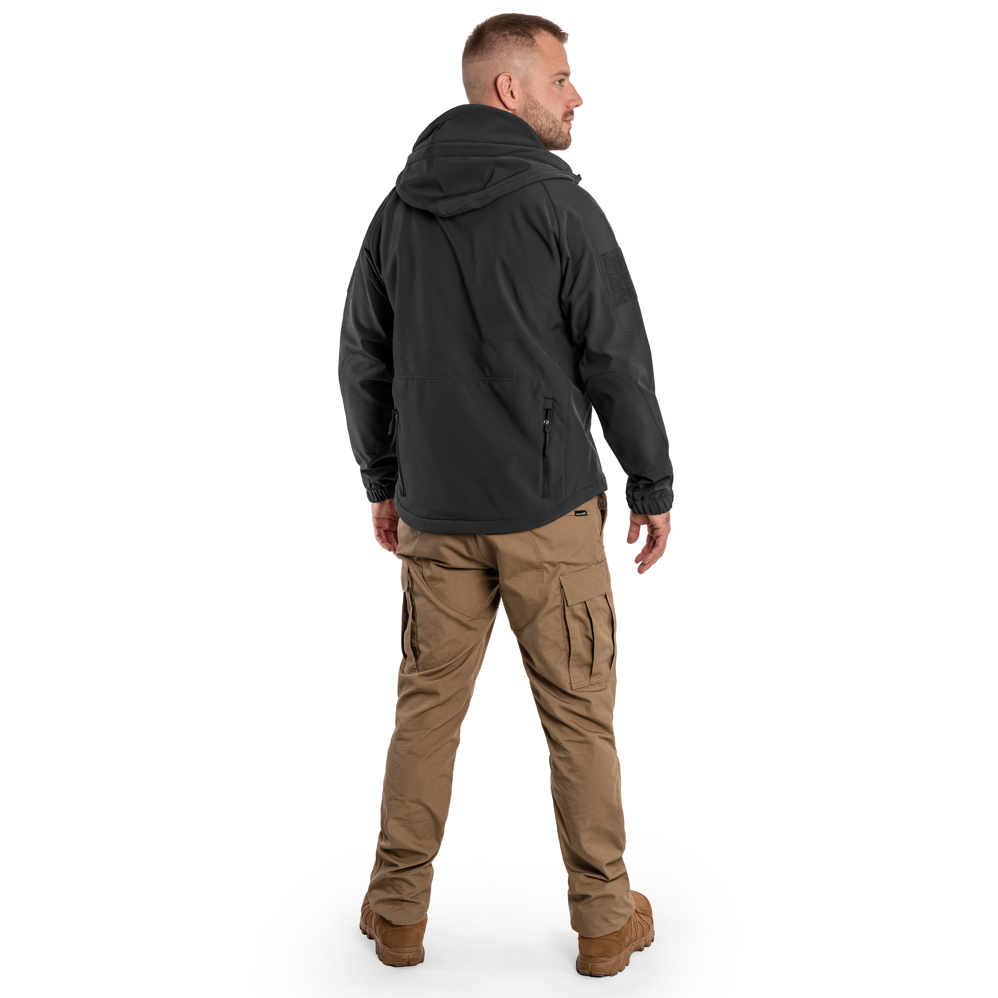 Giacca Softshell Texar Falcon - Black
