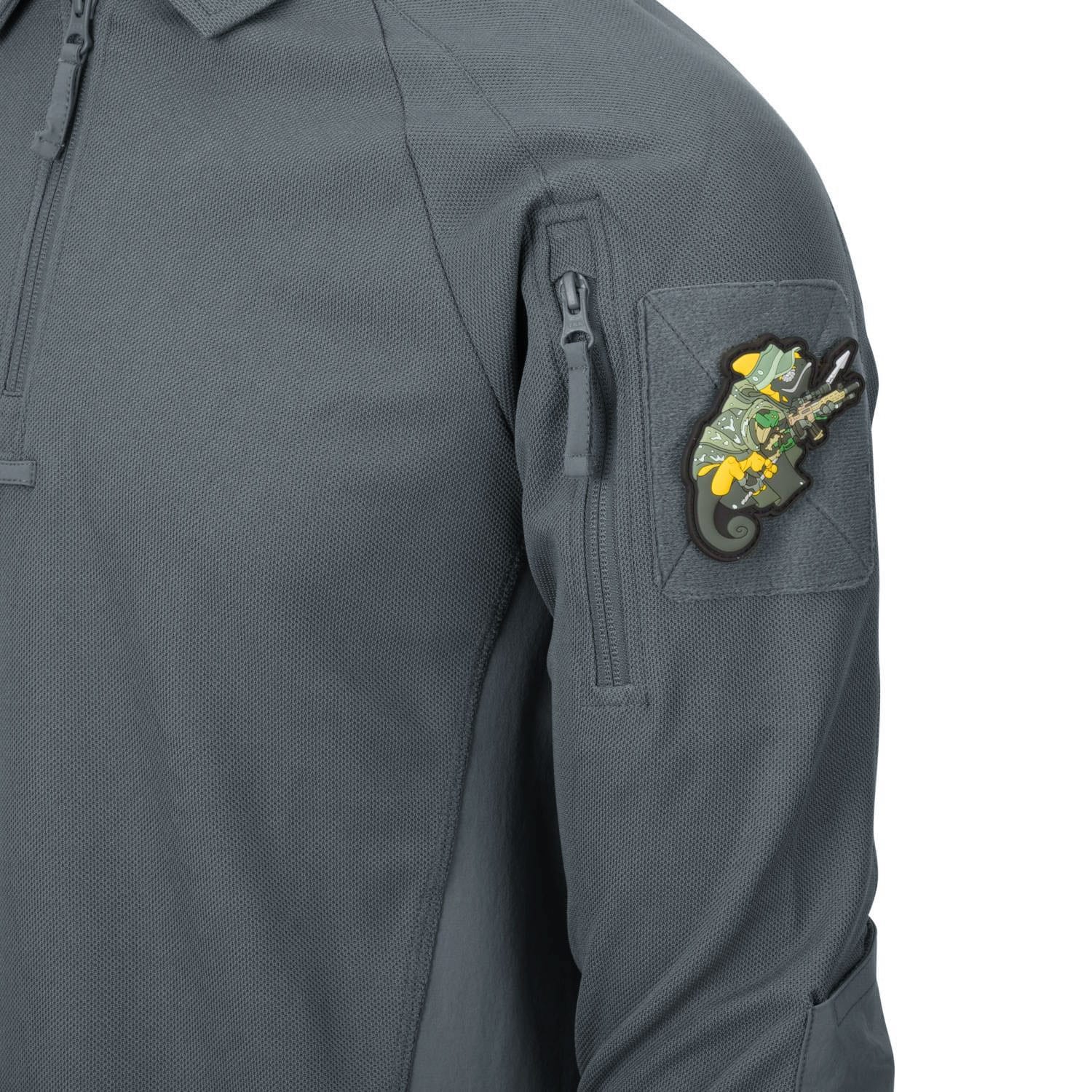 Polo Helikon-Tex Range a manica lunga - Shadow Grey