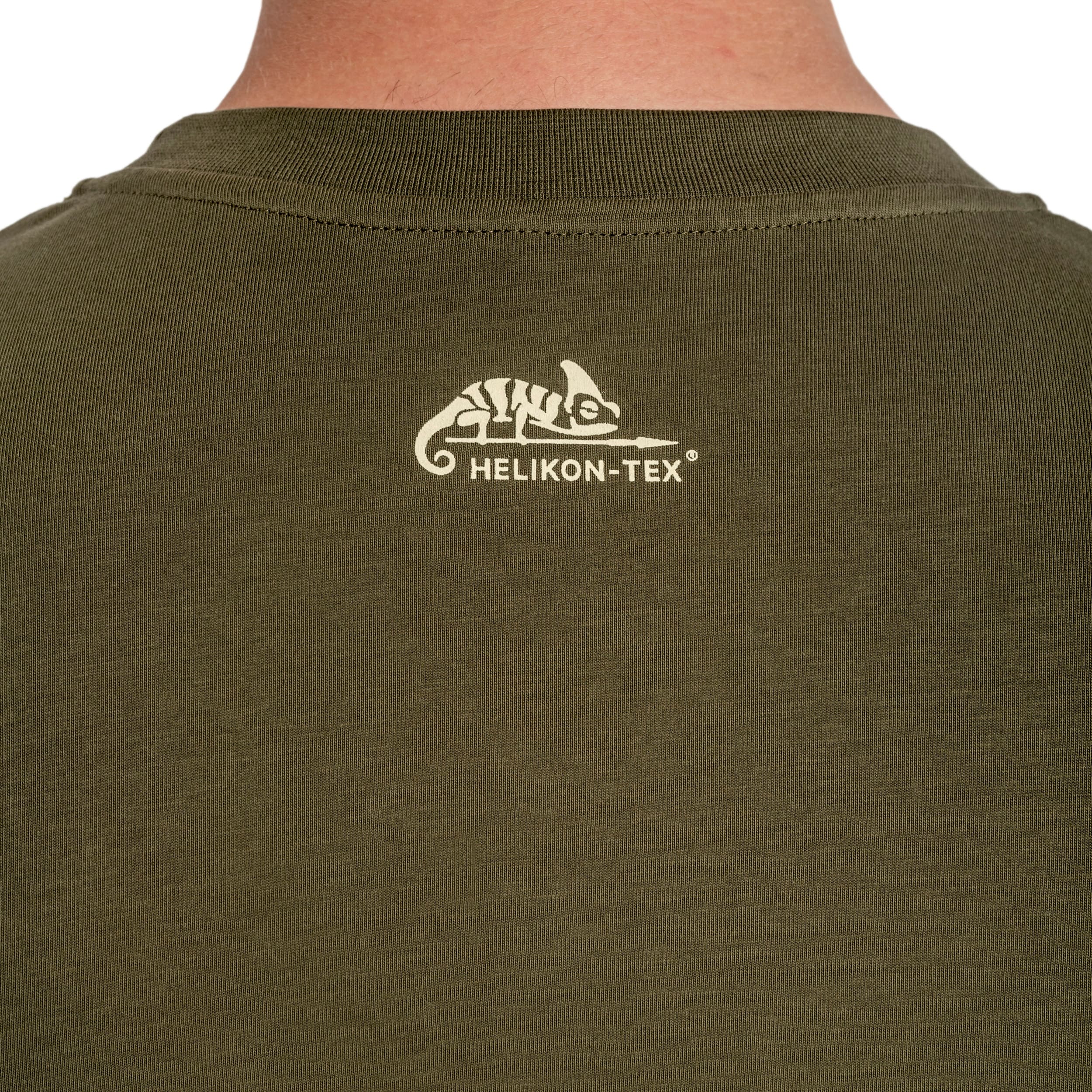 T-shirt Helikon-Tex Full Body Skeleton - Olive Green