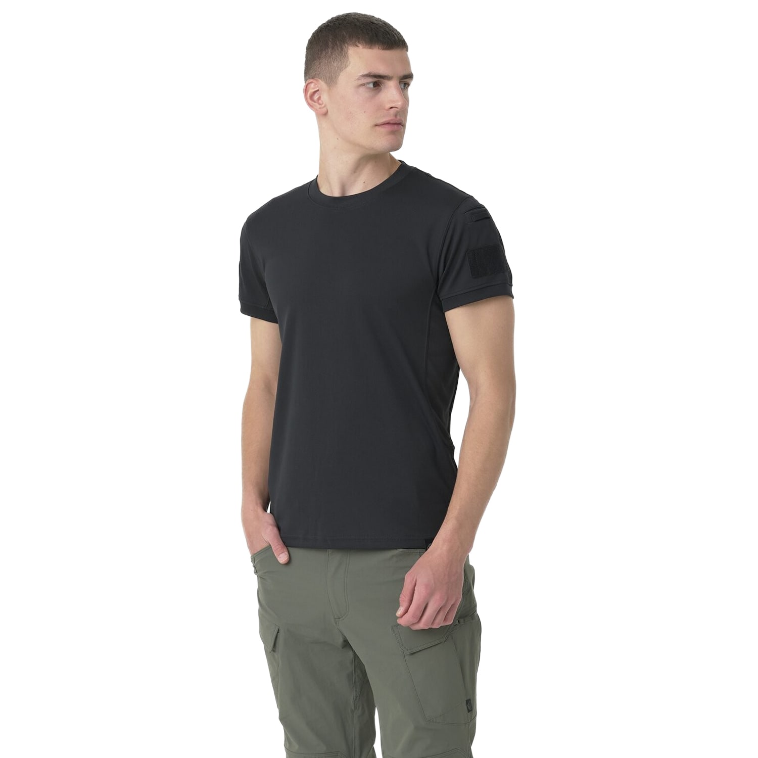 Maglietta termica Helikon-Tex Tactical T-shirt TopCool Lite - Black