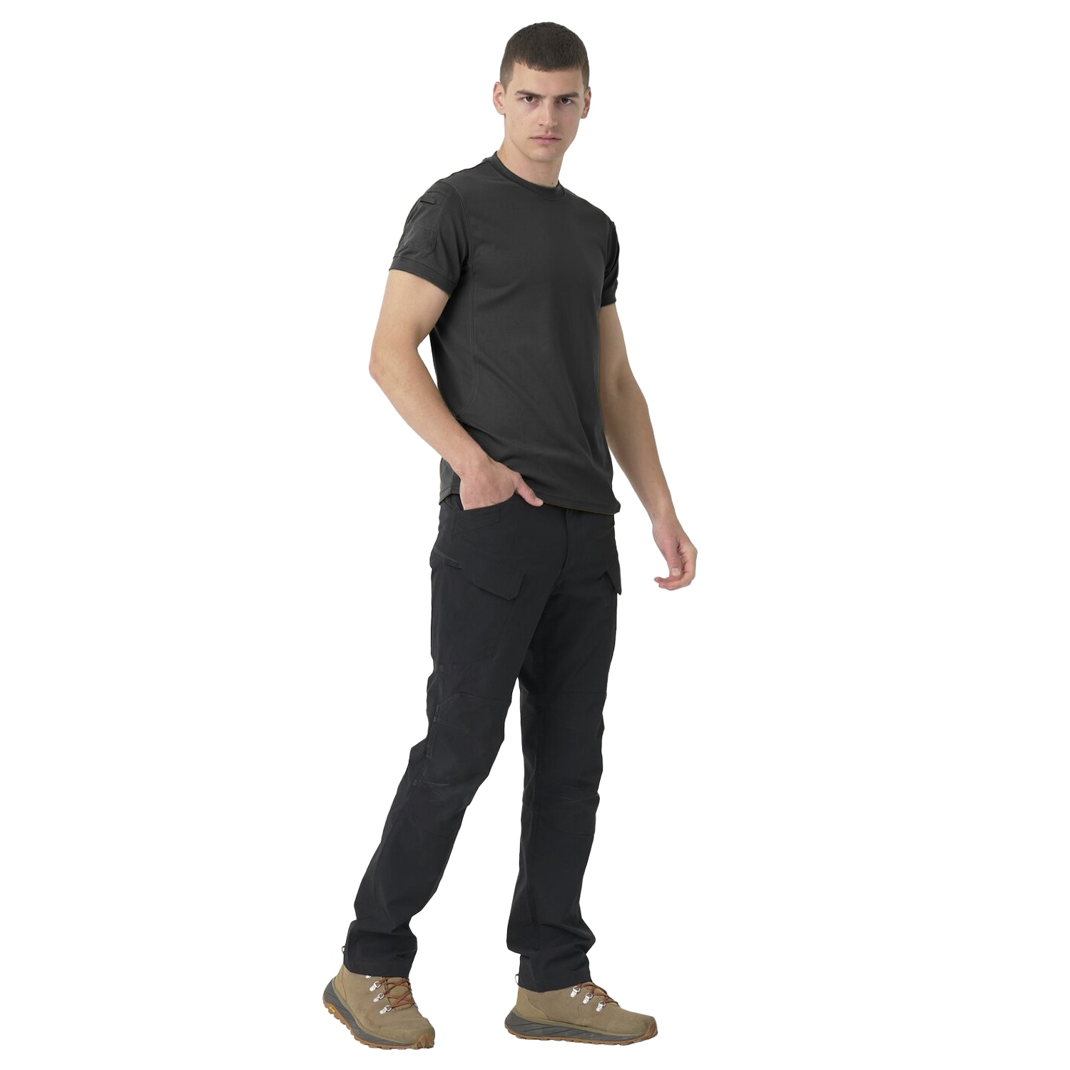 Maglietta termica Helikon-Tex Tactical T-shirt TopCool Lite - Black