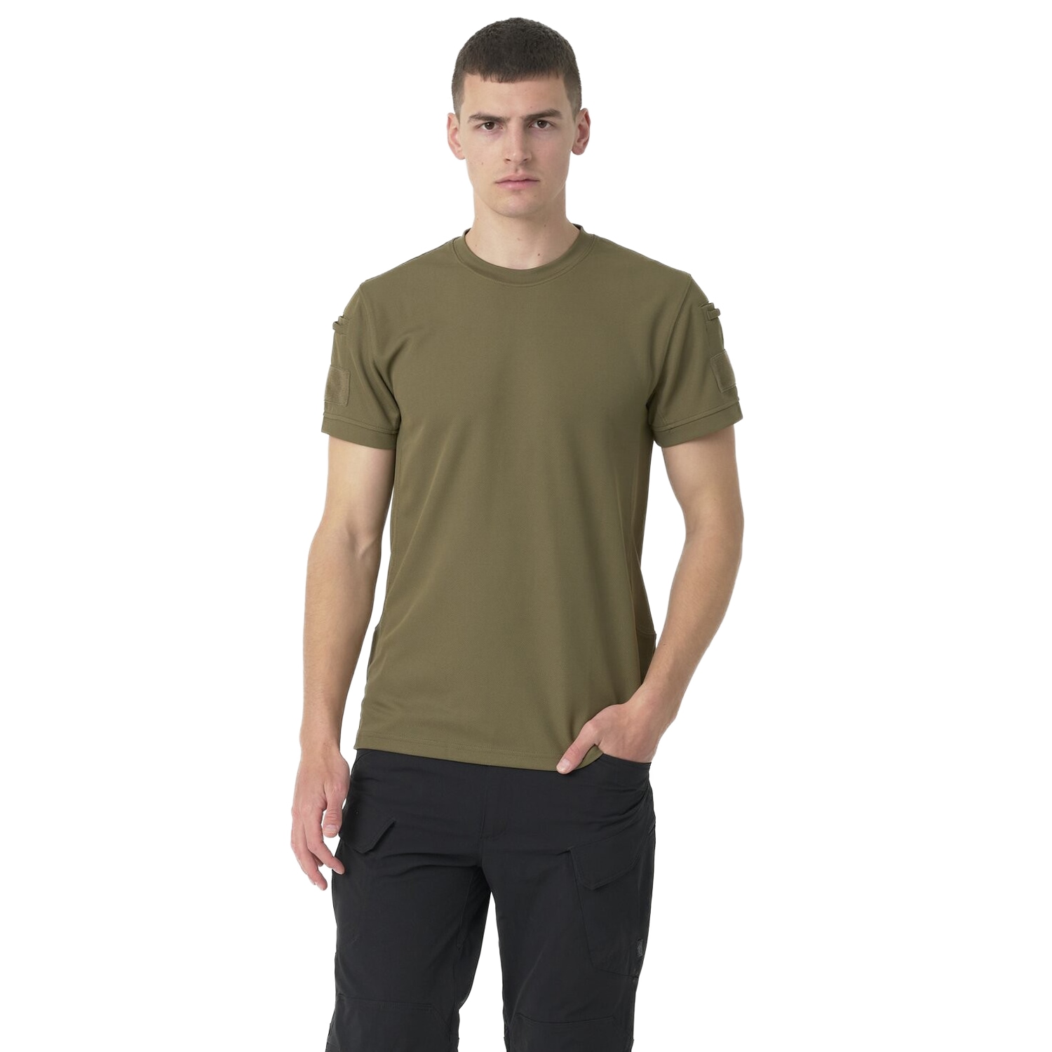 Maglietta termica Helikon-Tex Tactical T-shirt TopCool Lite - Olive Green