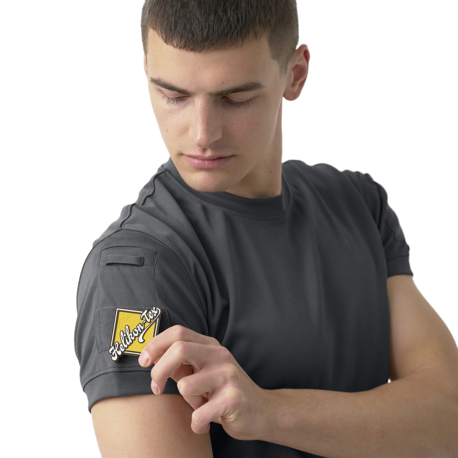 Maglietta termica Helikon-Tex Tactical T-shirt TopCool Lite - Shadow Grey