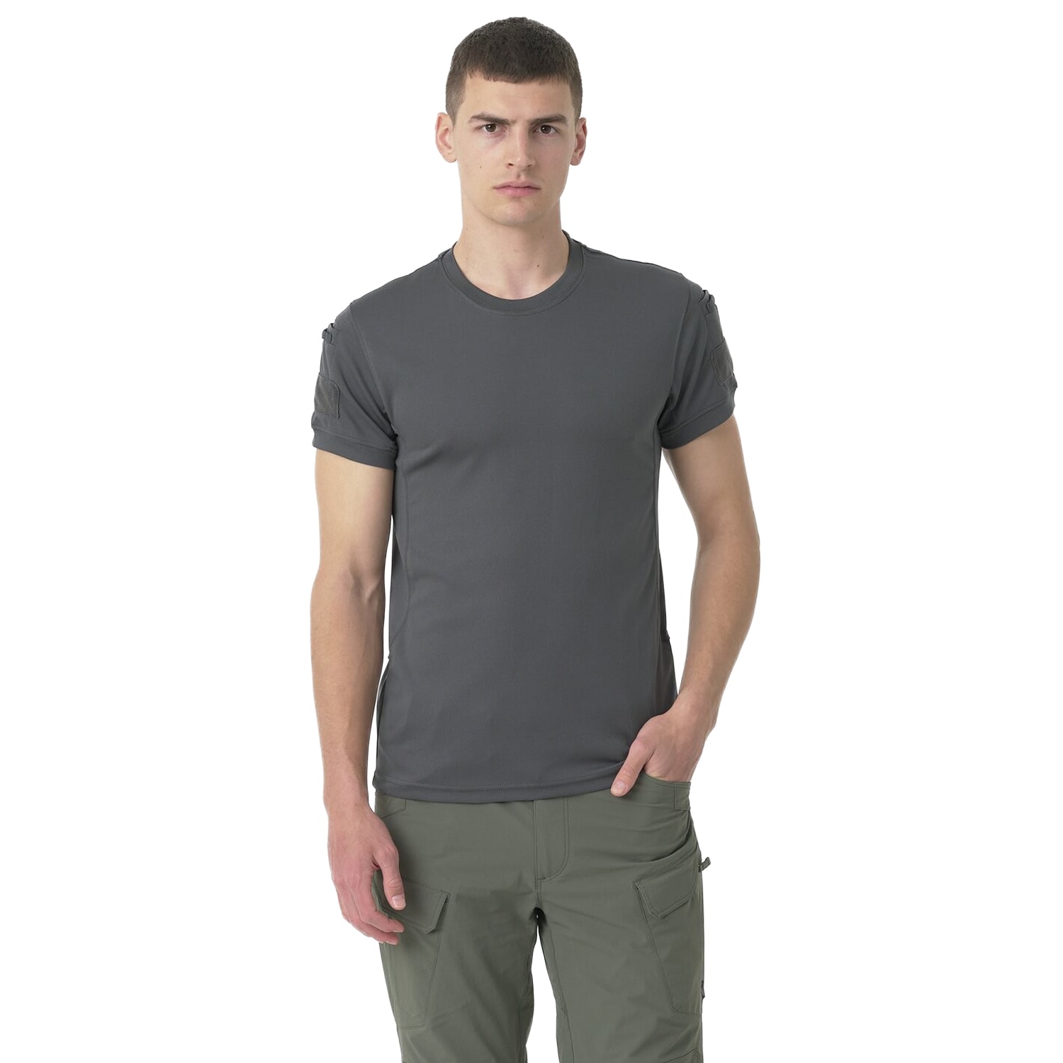 Maglietta termica Helikon-Tex Tactical T-shirt TopCool Lite - Shadow Grey