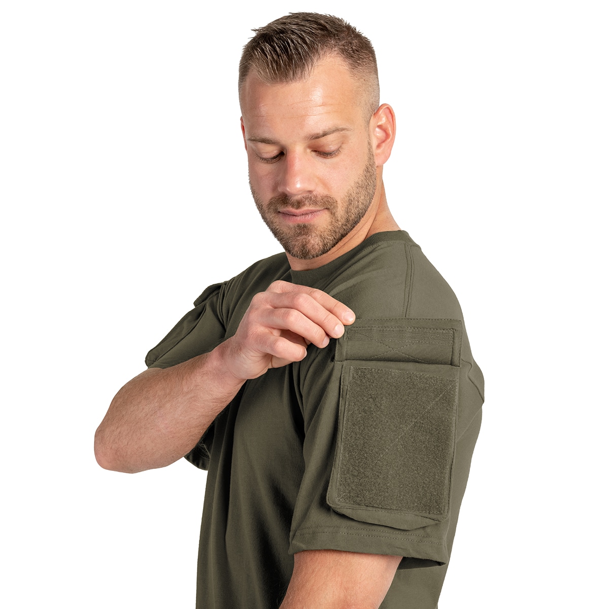 T-shirt tattica Mil-Tec - Olive