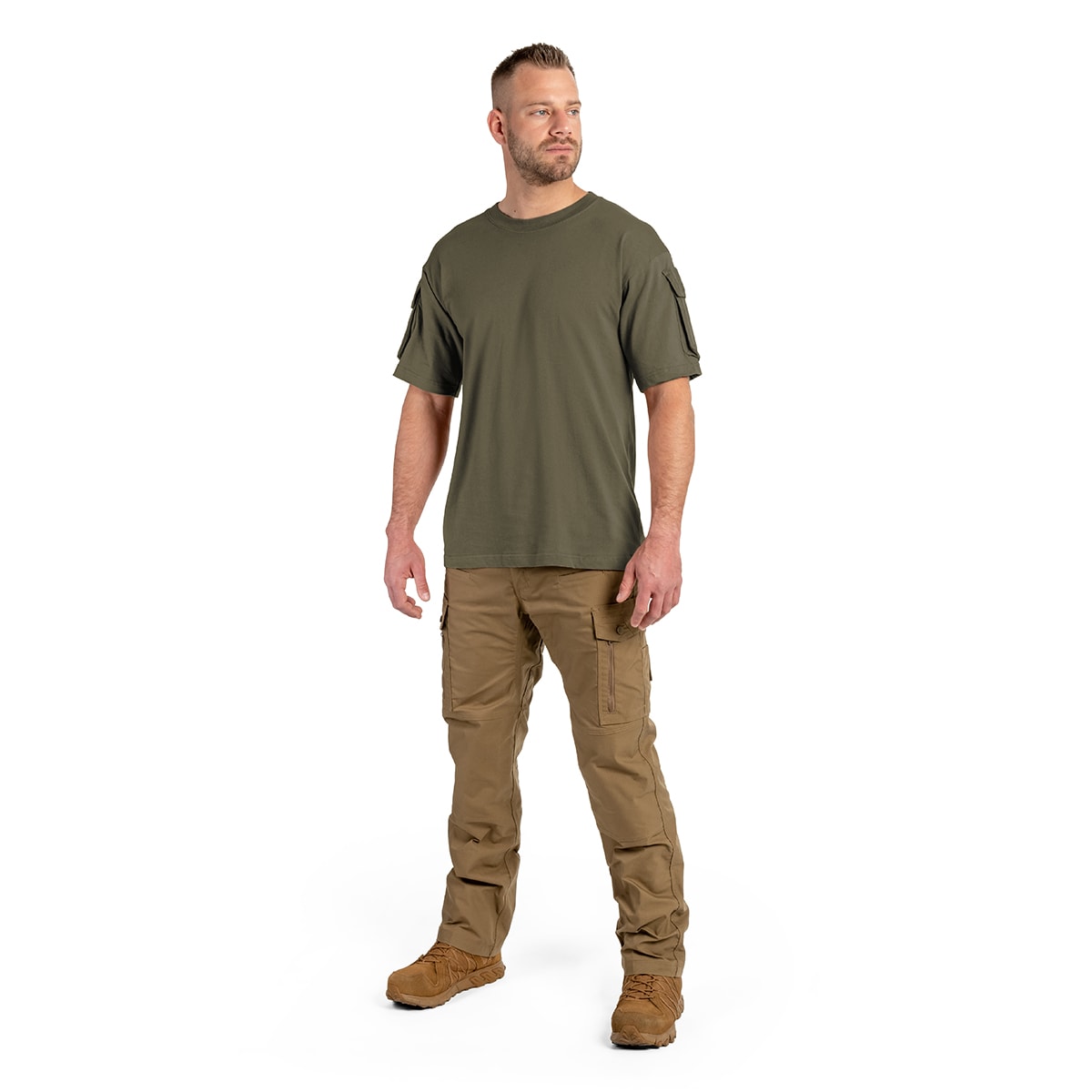 T-shirt tattica Mil-Tec - Olive