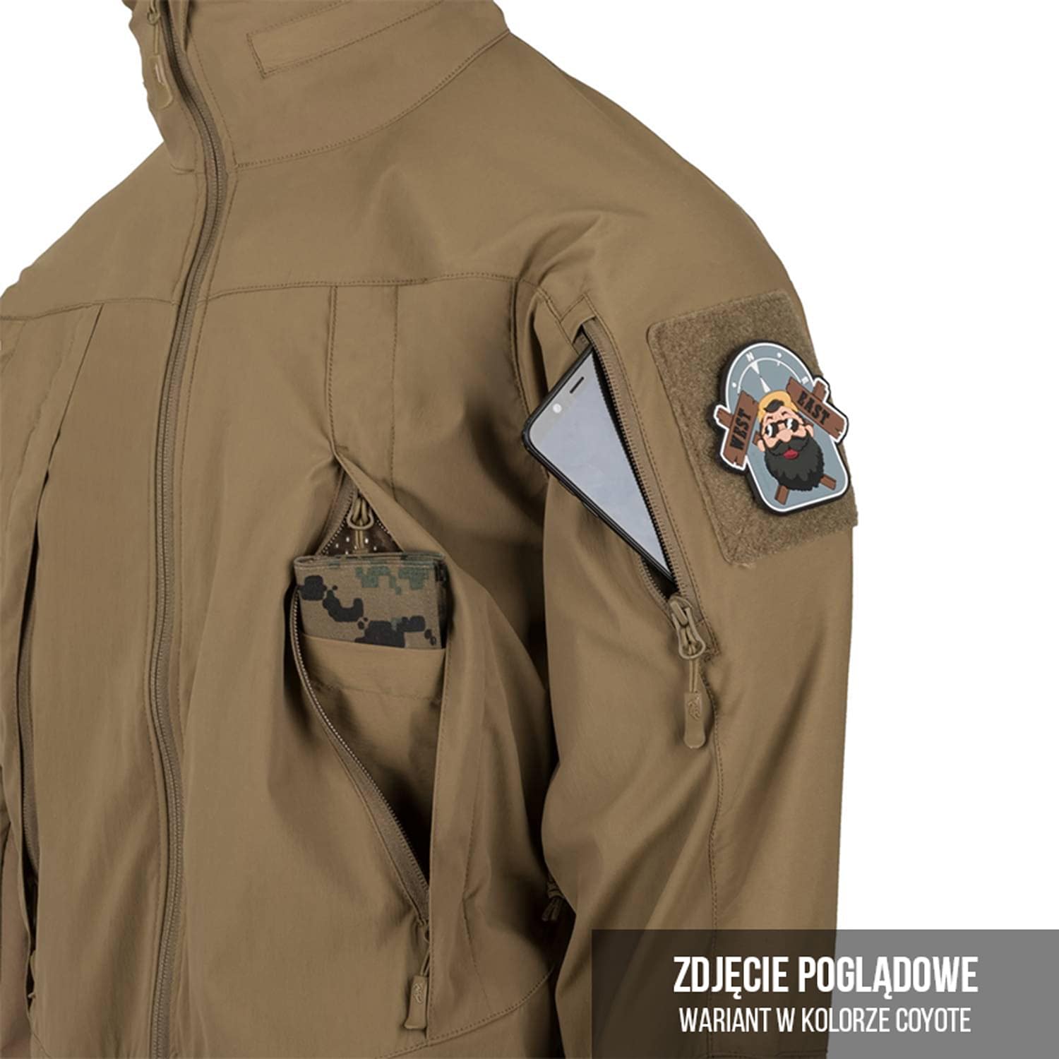 Giacca Helikon-Tex Blizzard StormStretch - PenCott WildWood