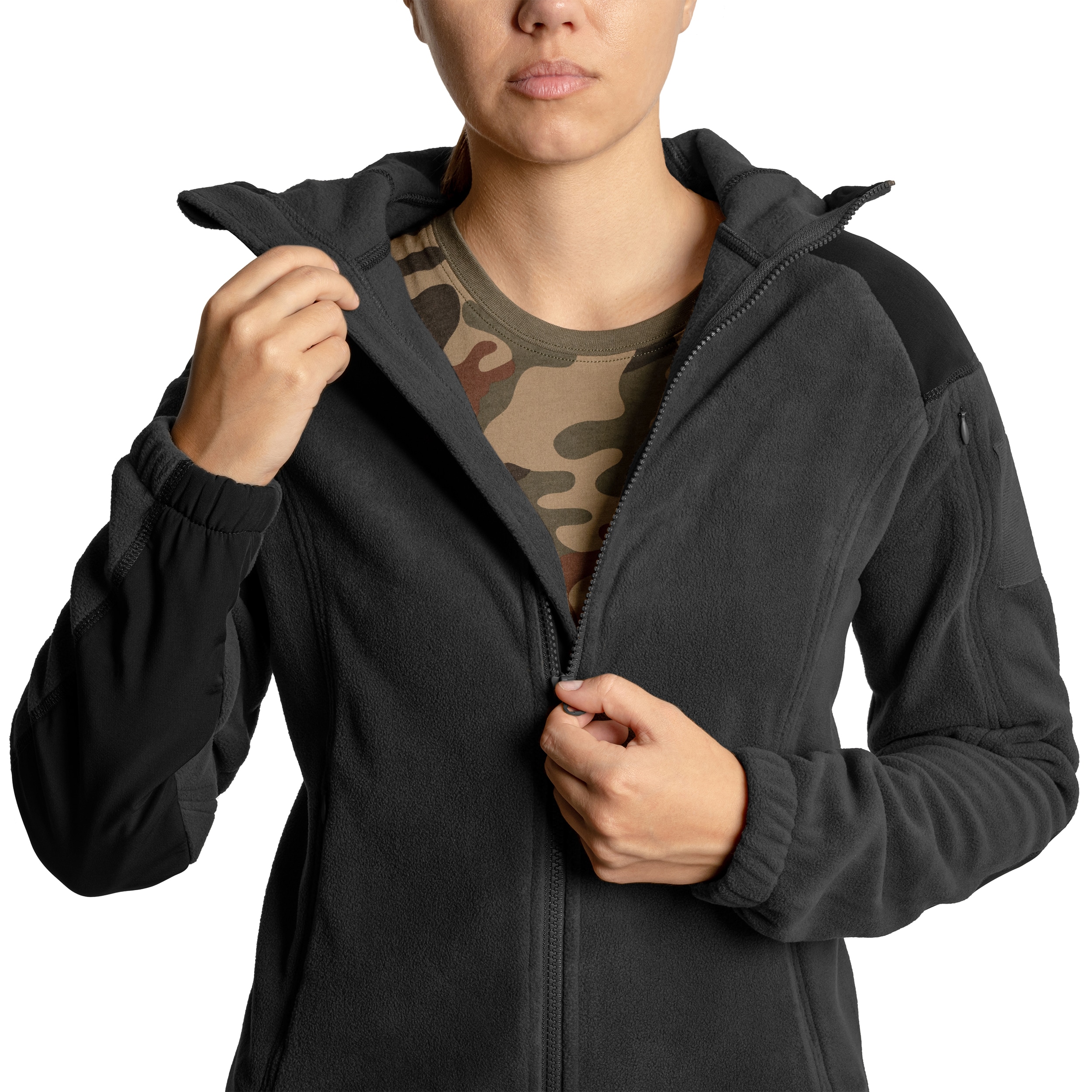 Pile donna Helikon-Tex Cumulus Heavy Fleece - Black