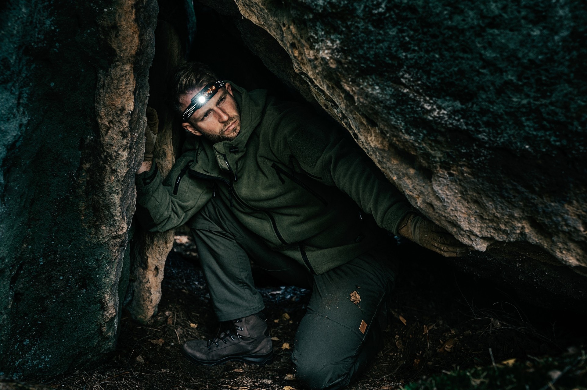 Pantaloni Helikon-Tex Woodsman - Taiga Green