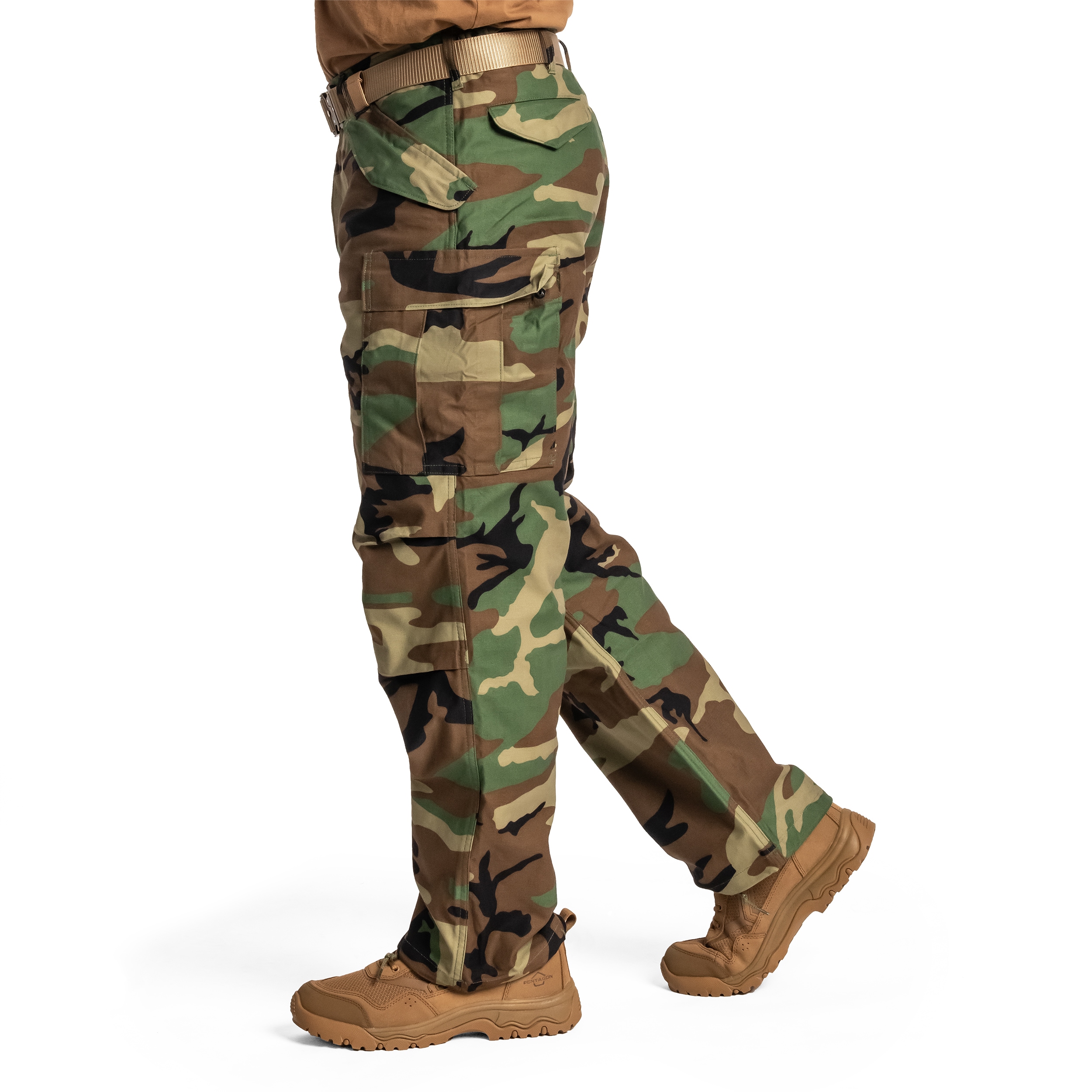 Pantaloni militari Helikon-Tex M65 Nyco - US Woodland