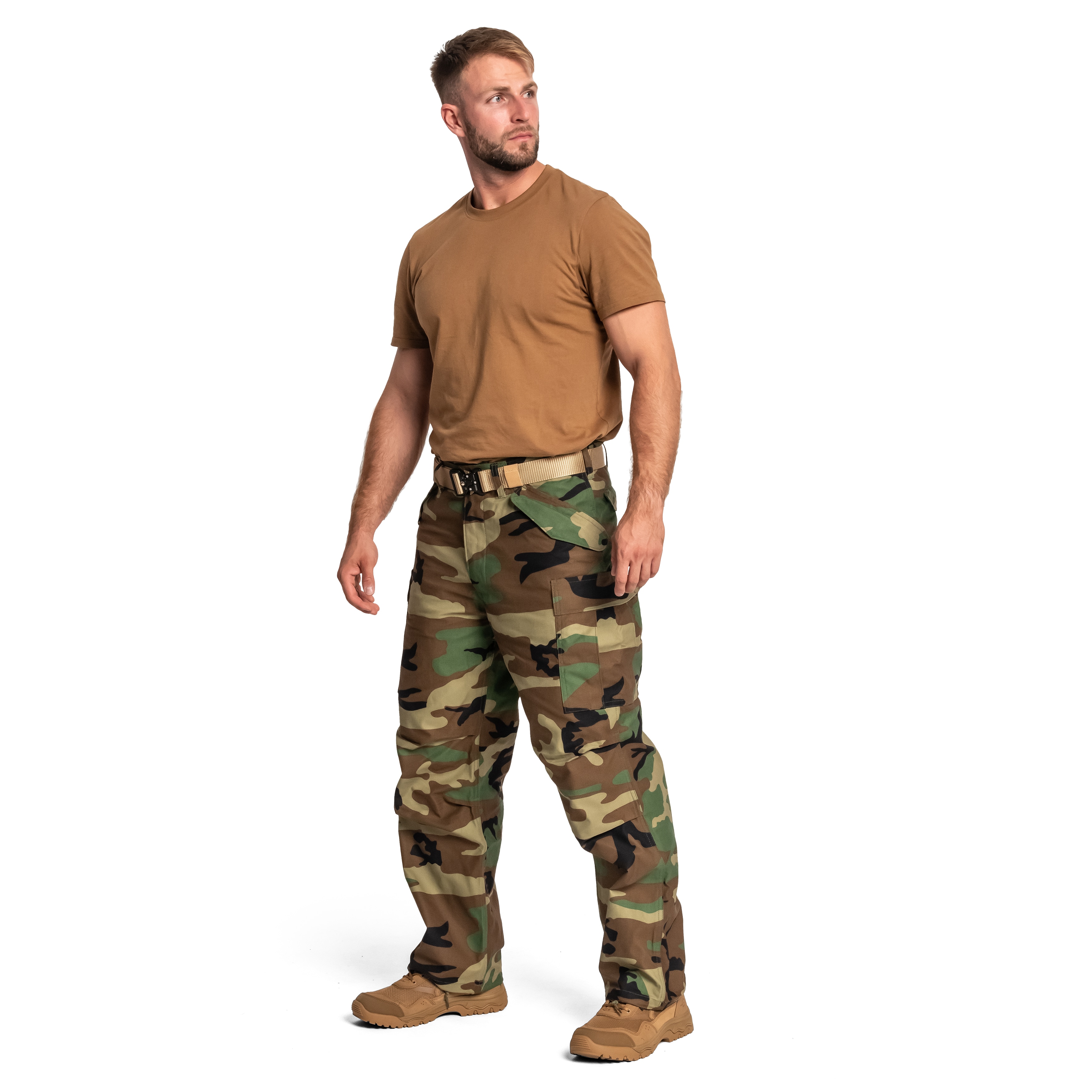 Pantaloni militari Helikon-Tex M65 Nyco - US Woodland