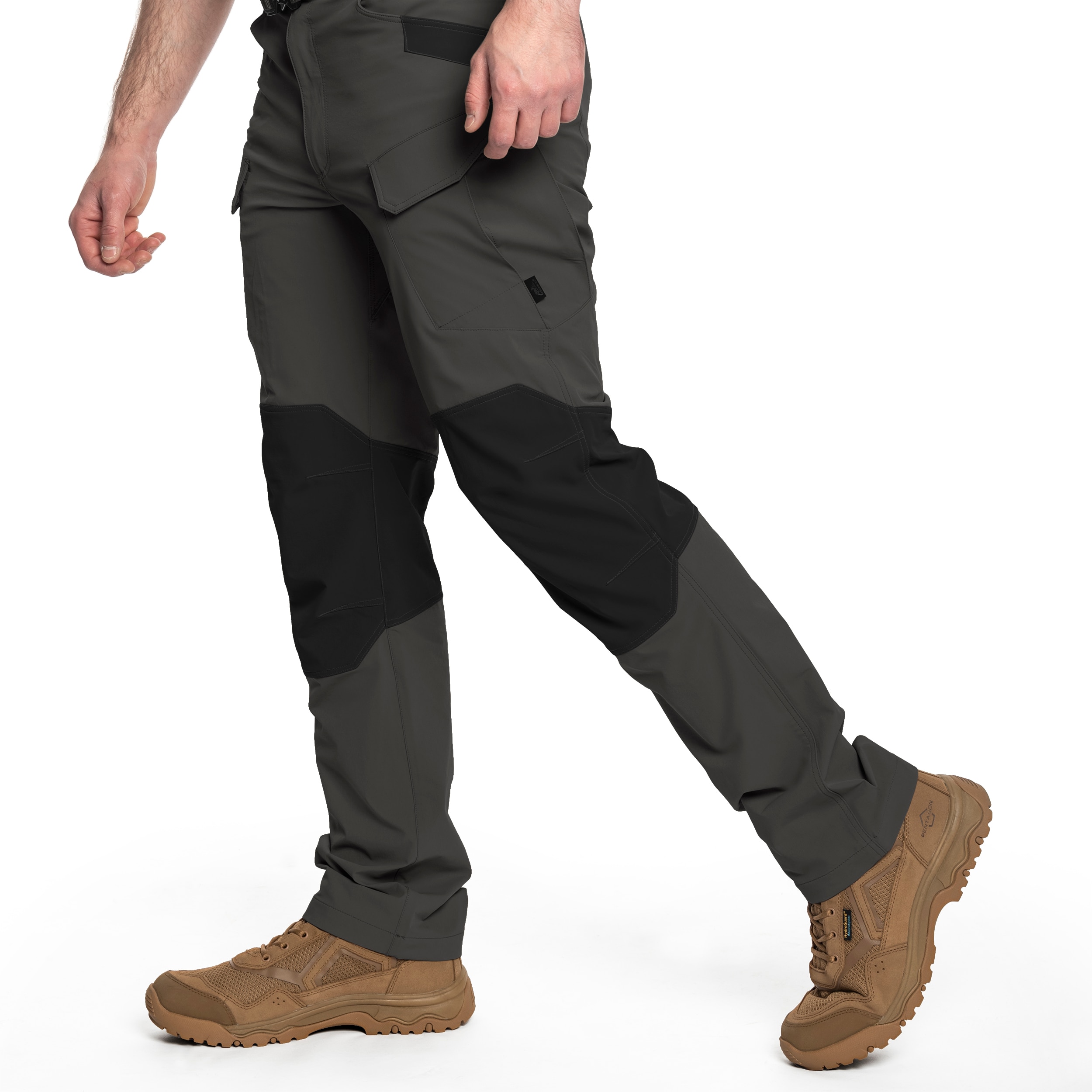 Pantaloni Helikon-Tex OTP VersaStretch - Ash Grey/Black