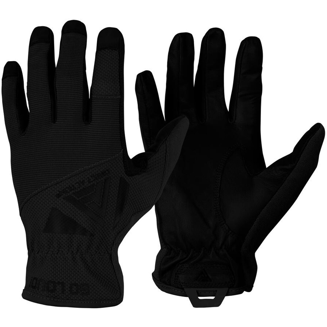 Guanti Direct Action Light Gloves Leather - Black