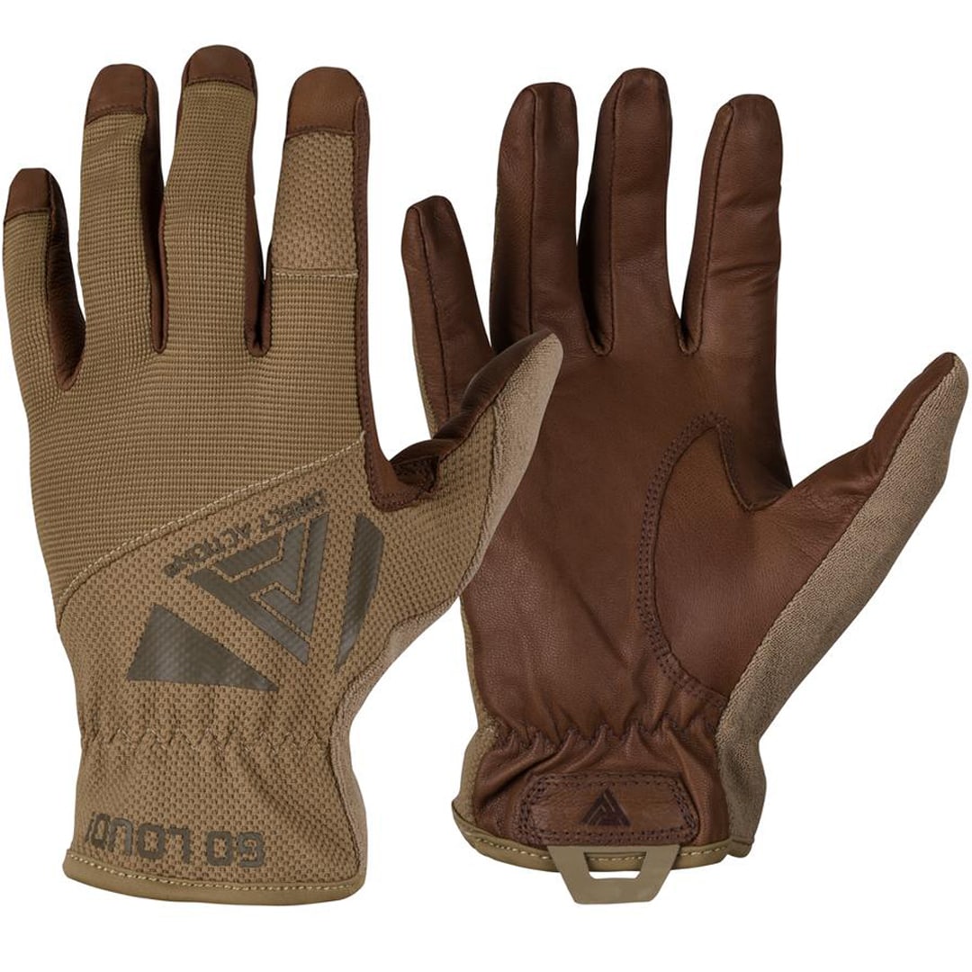 Guanti Direct Action Light Gloves Leather - Coyote Brown