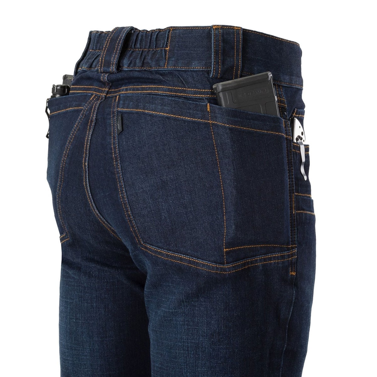 Pantaloni Helikon-Tex Greyman Tactical Jeans Slim Denim Mid - Denim Blue